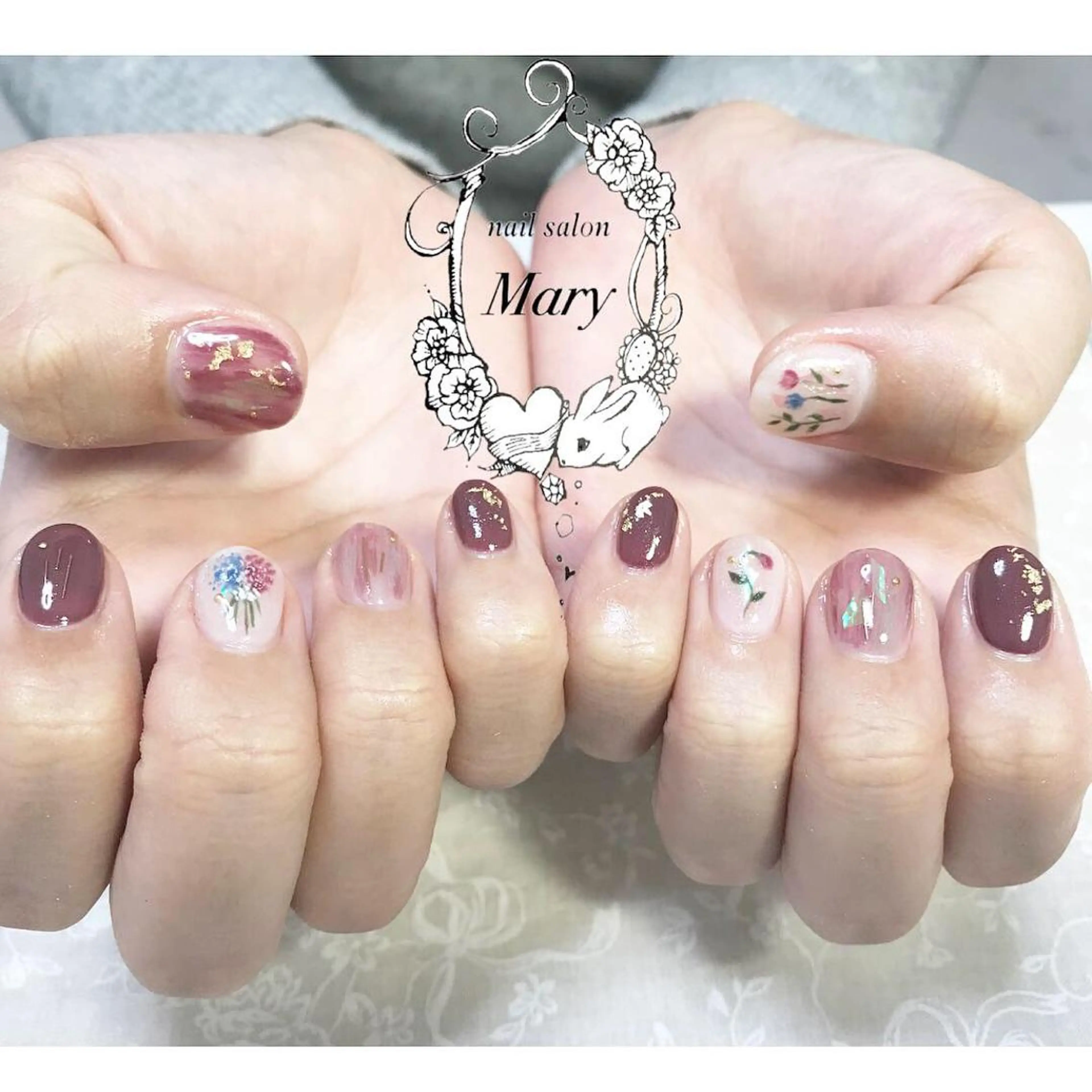 ネイル ニュアンスネイル WITH  NAIL ネイリストのネイルデザイン