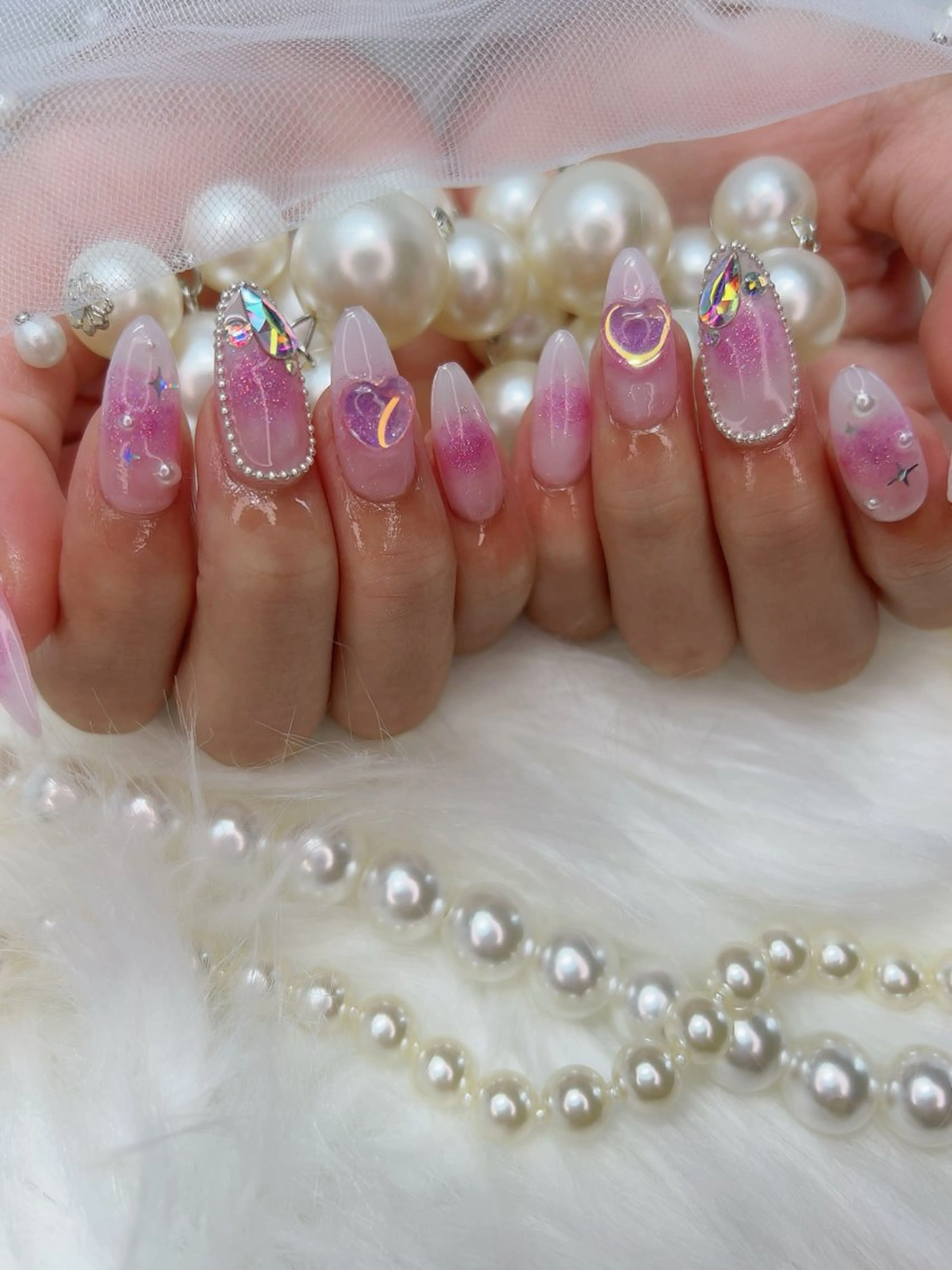ネイル 持ち込み my nail plus野江内代のネイルデザイン