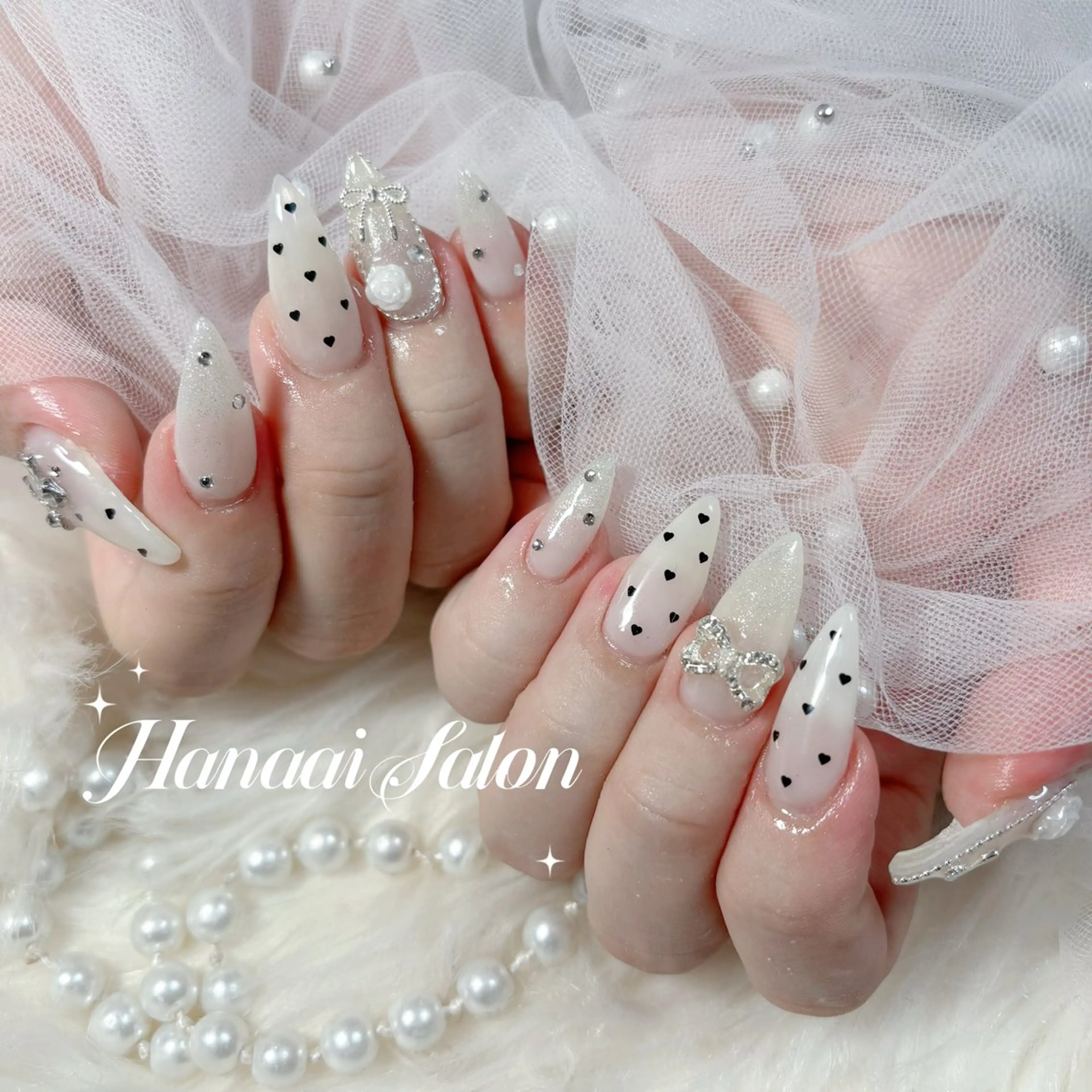 ネイル ハンドネイル Hanaai Salon みすずのネイルデザイン