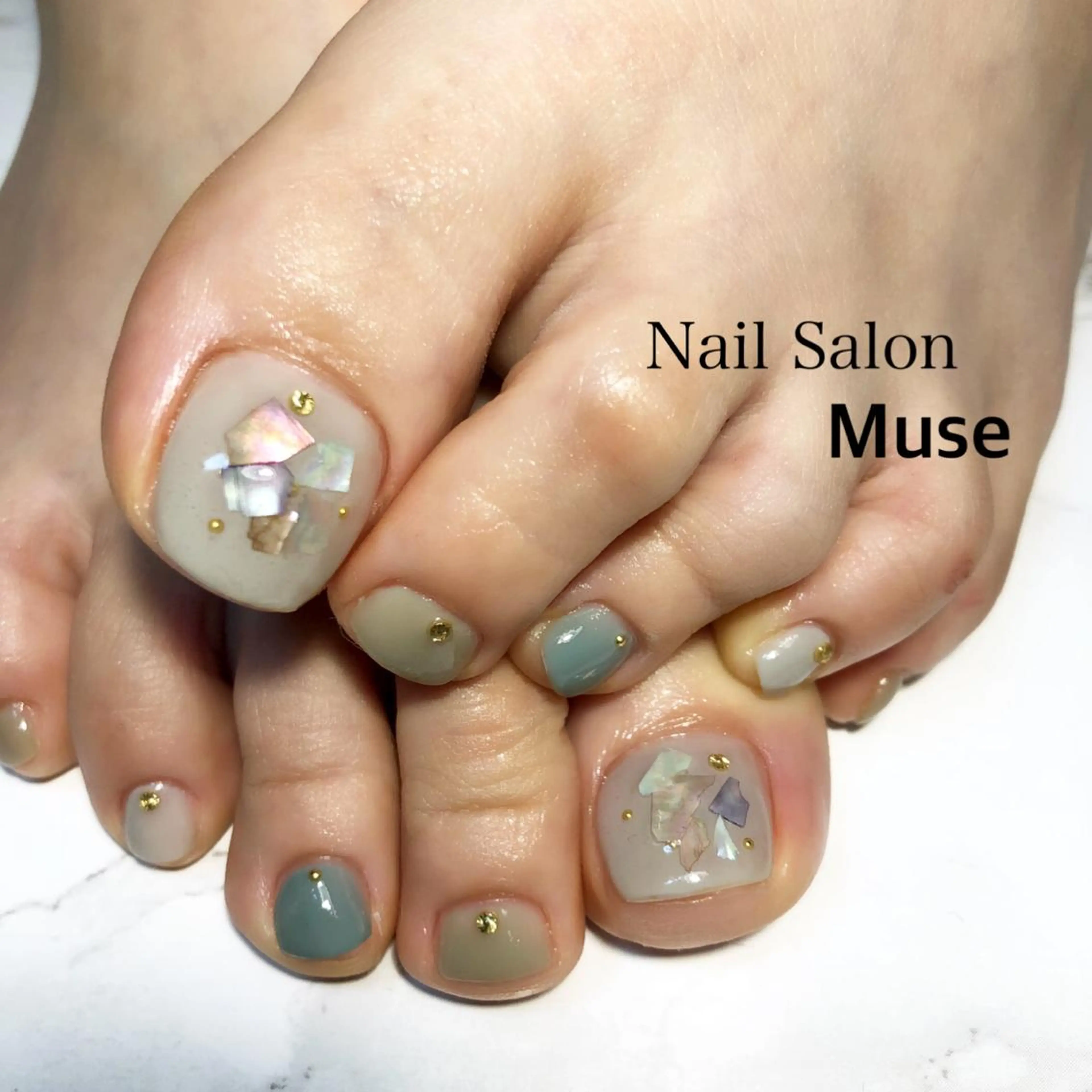 ネイル フットネイル Nail salon Museのネイルデザイン