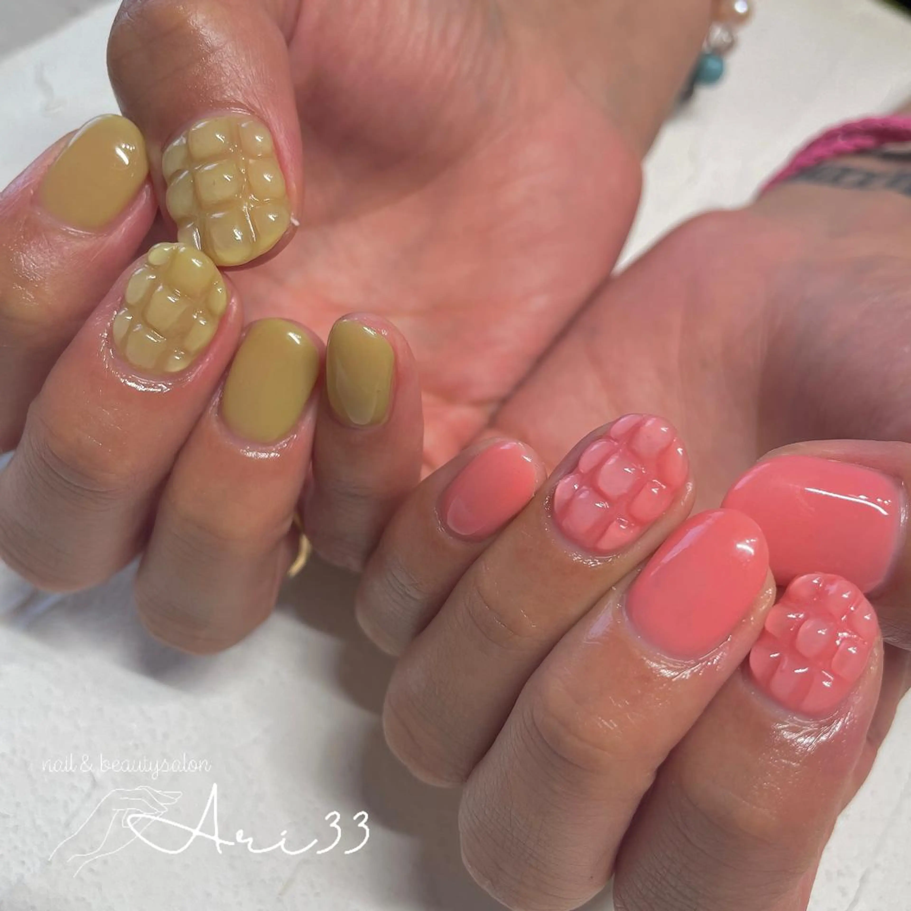 ネイル ハンドネイル プライベートサロン Ari33nailのネイルデザイン