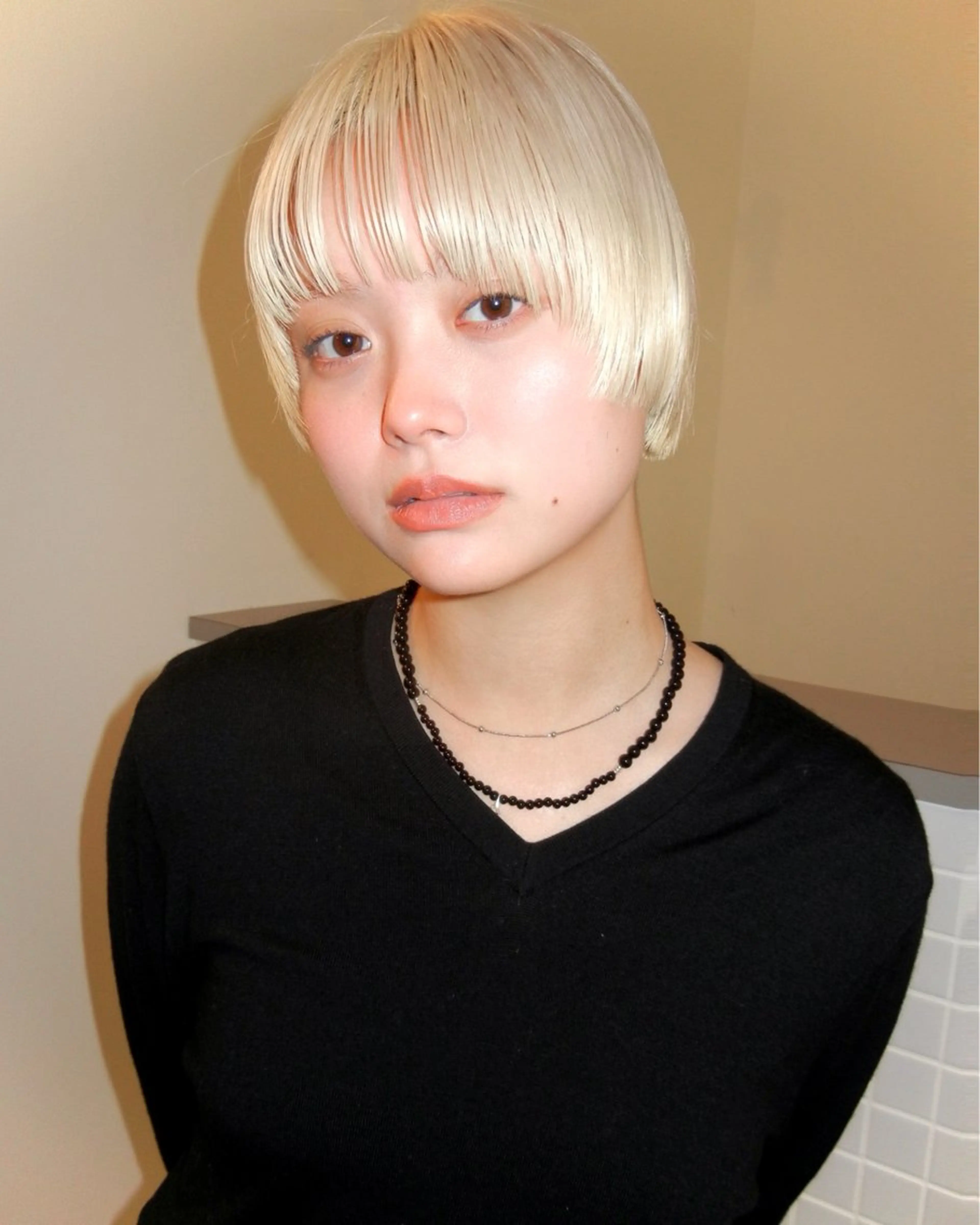 ショート カラー カット ヘアカラー トリートメント ブリーチ/似合わせ カット🦕Kaitoのヘアスタイル