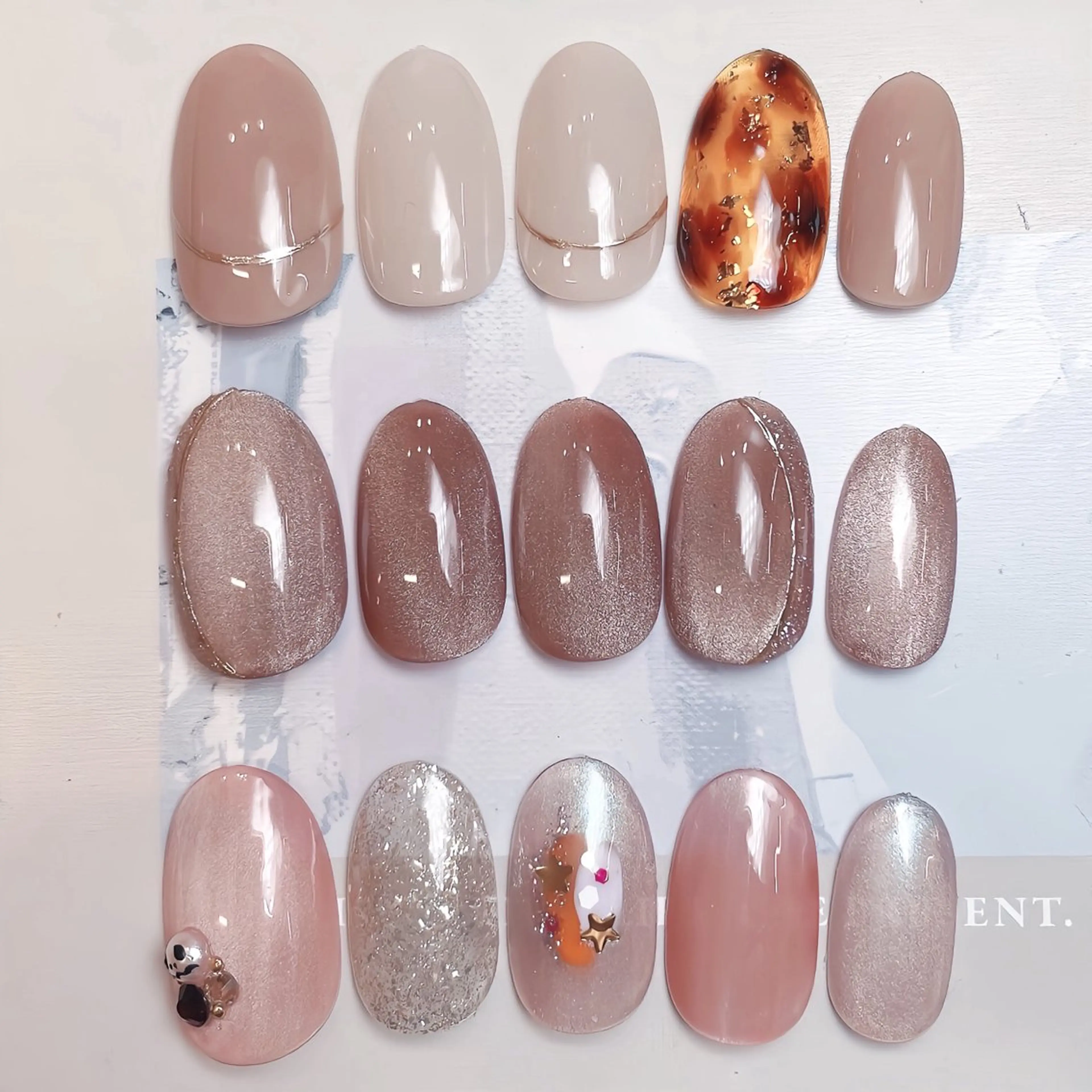 ネイル ハンドネイル Aube Nail 佐藤のネイルデザイン