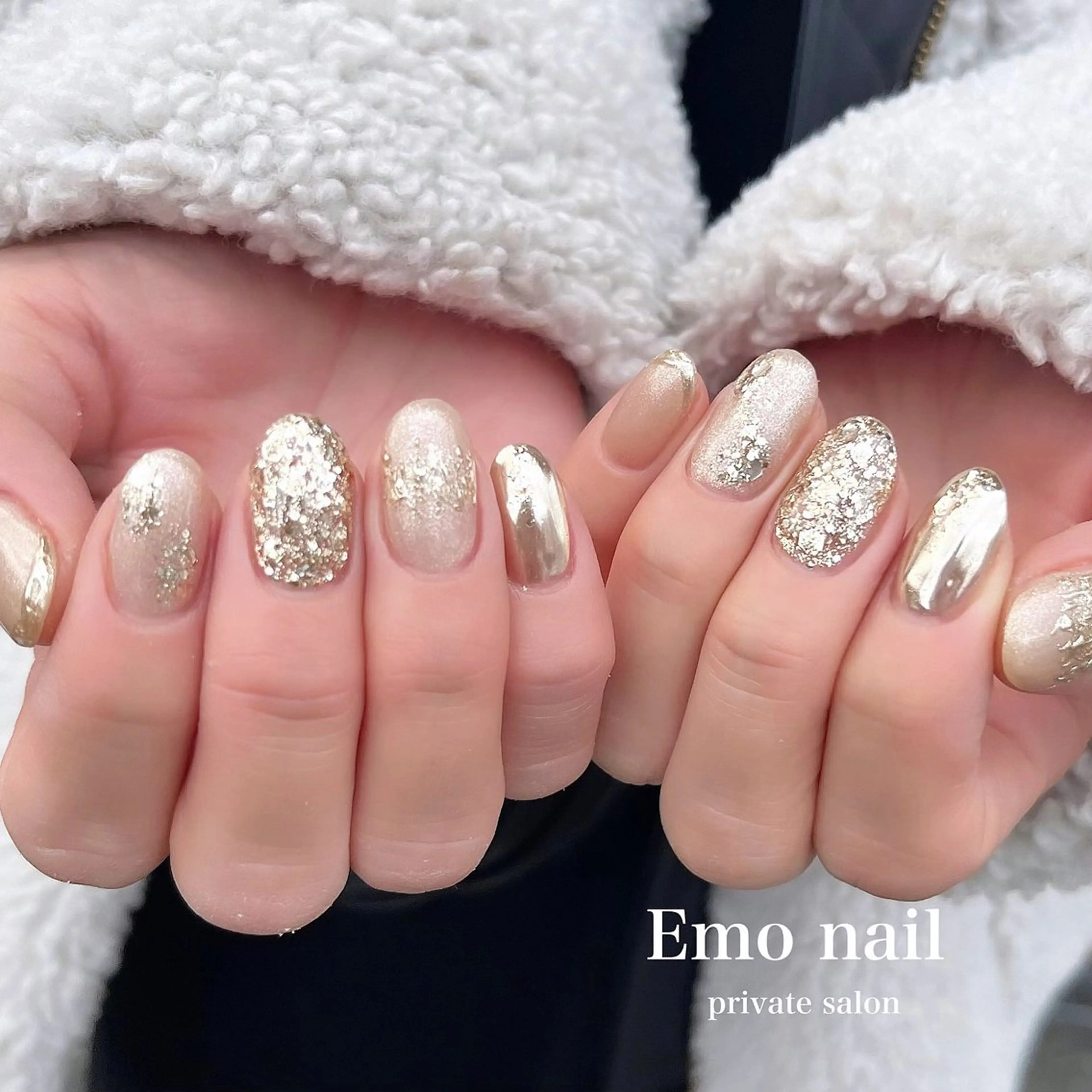 ネイル ハンドネイル 【子連れ可能🧸】 Emo　nailのネイルデザイン