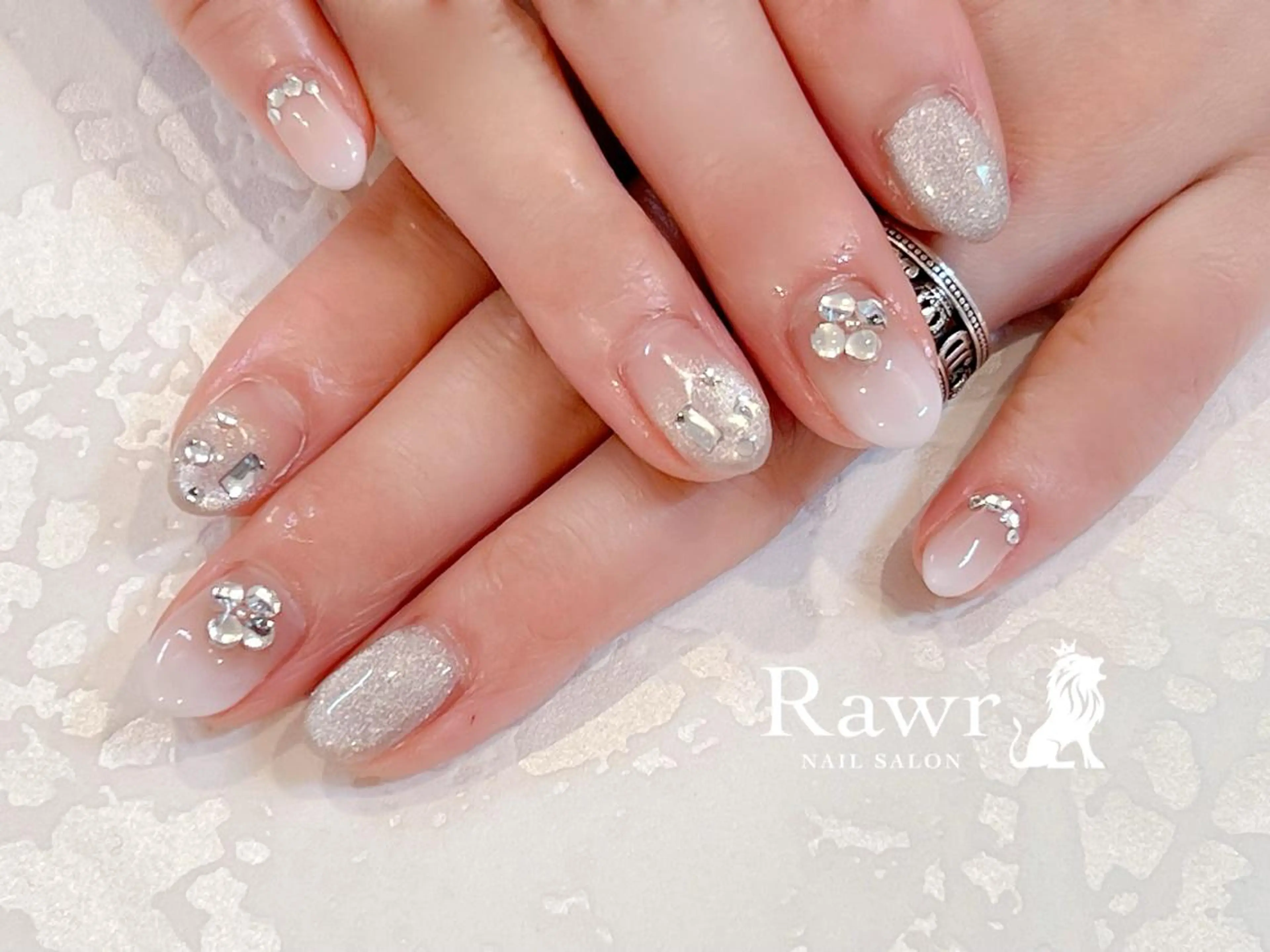 ネイル ハンドネイル Rawr / saoriのネイルデザイン