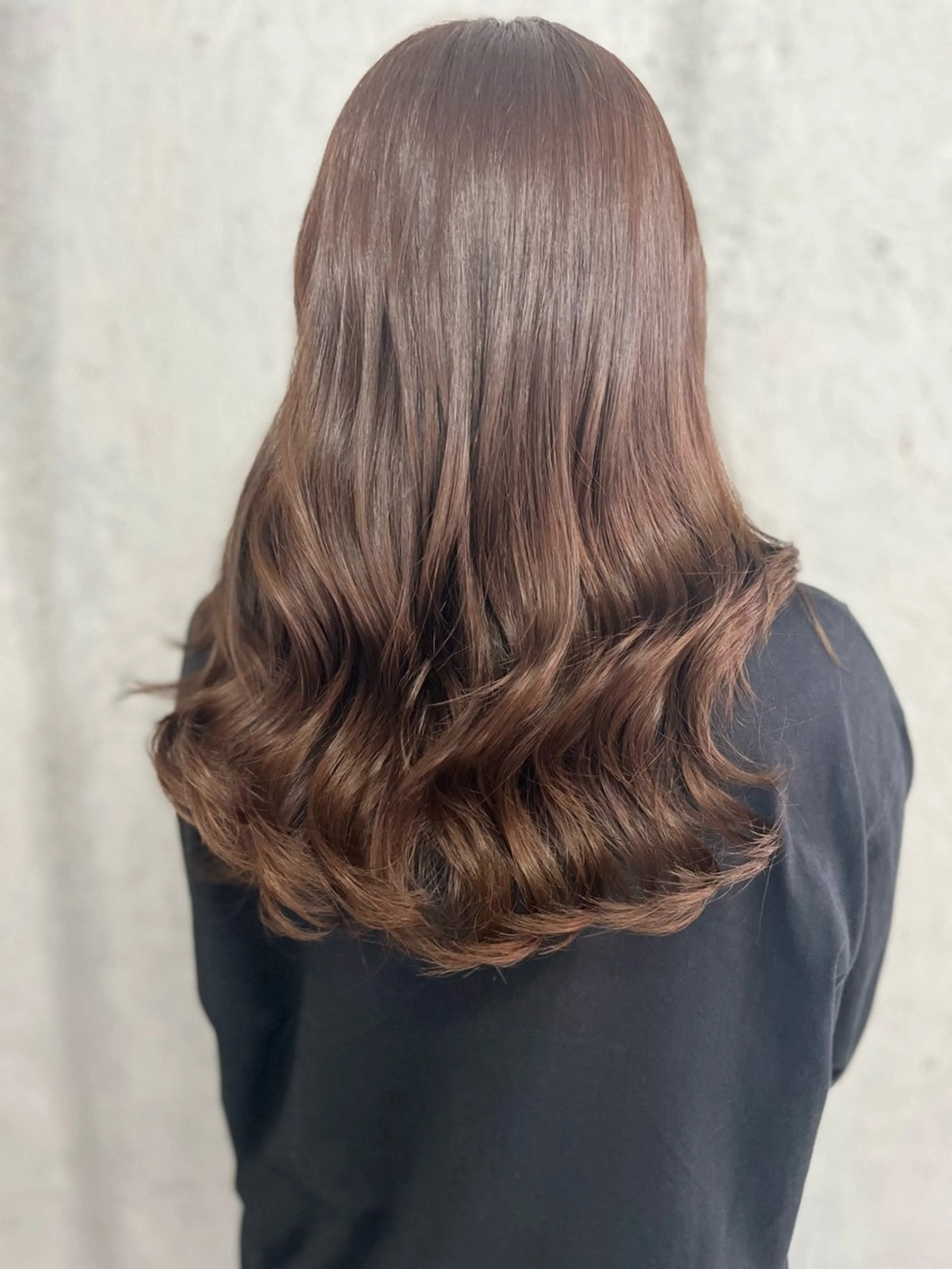 セミロング カラー ヘアカラー トリートメント Mariana雛/ ブリーチ/ハイライトのヘアスタイル