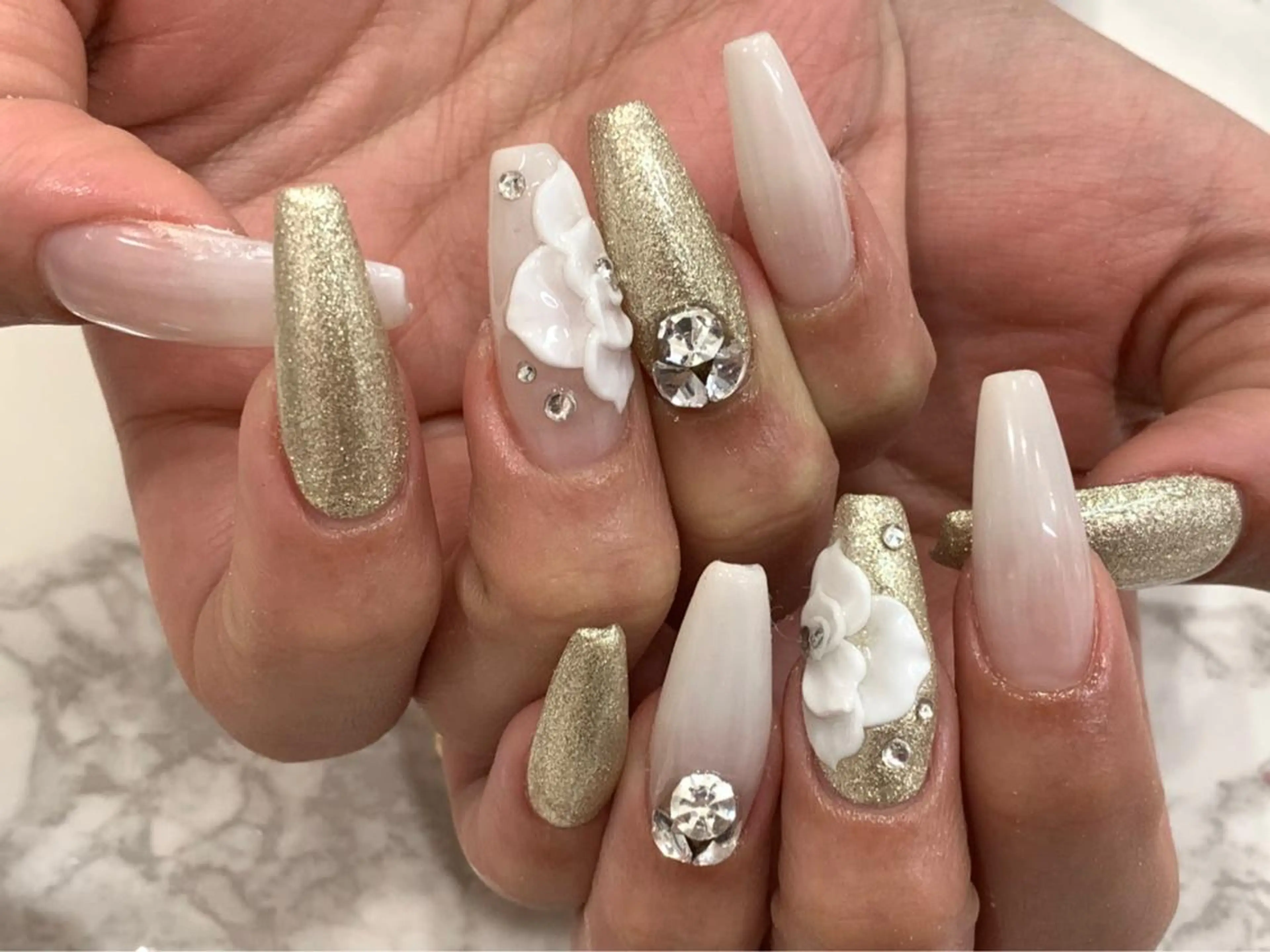 ロング カラー メンズ キッズ ネイル NAILSGOGO shibuyaのネイルデザイン
