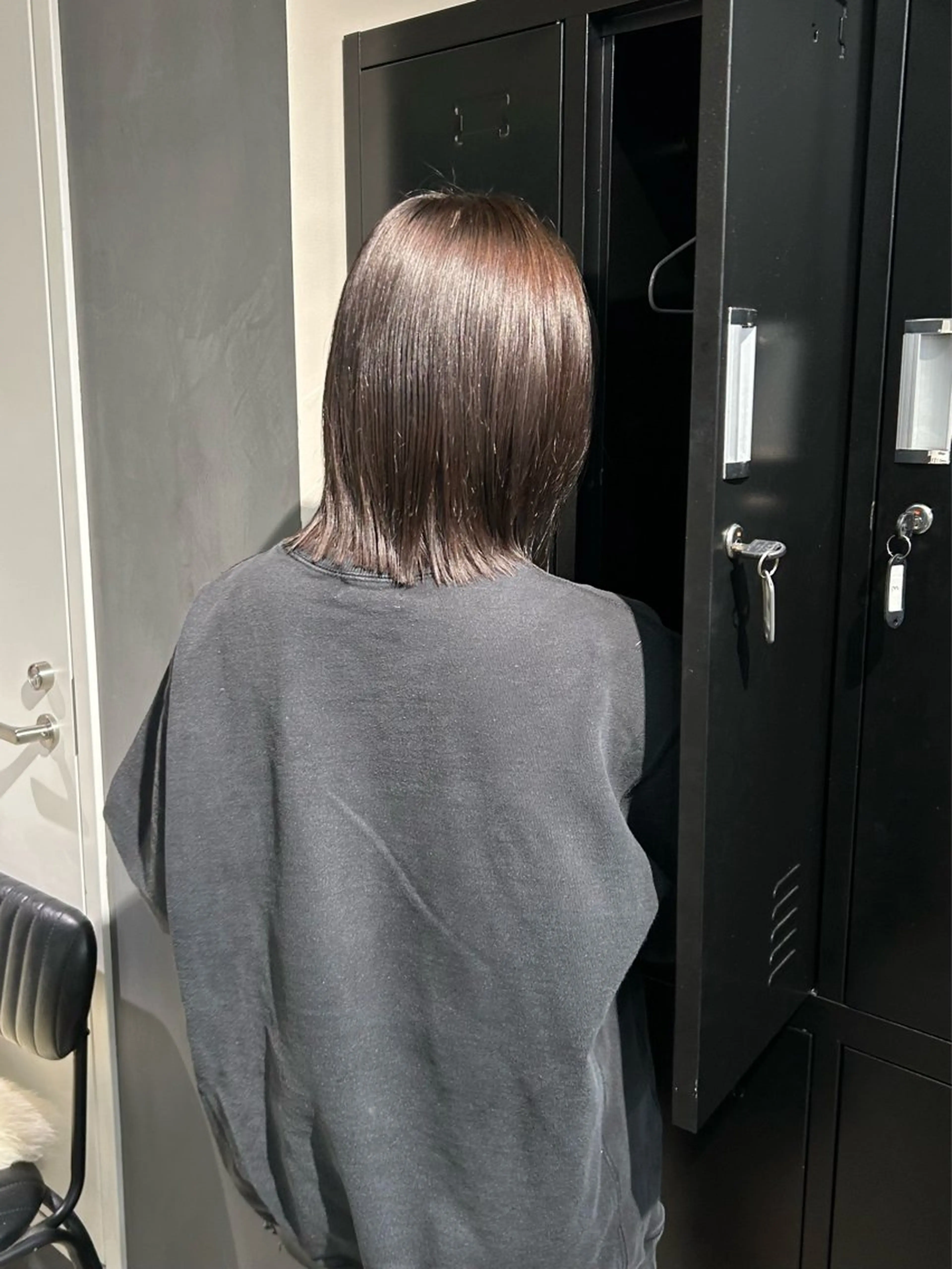 ショート カット ヘアカラー トリートメント cien 【堀江】 eri bobのヘアスタイル