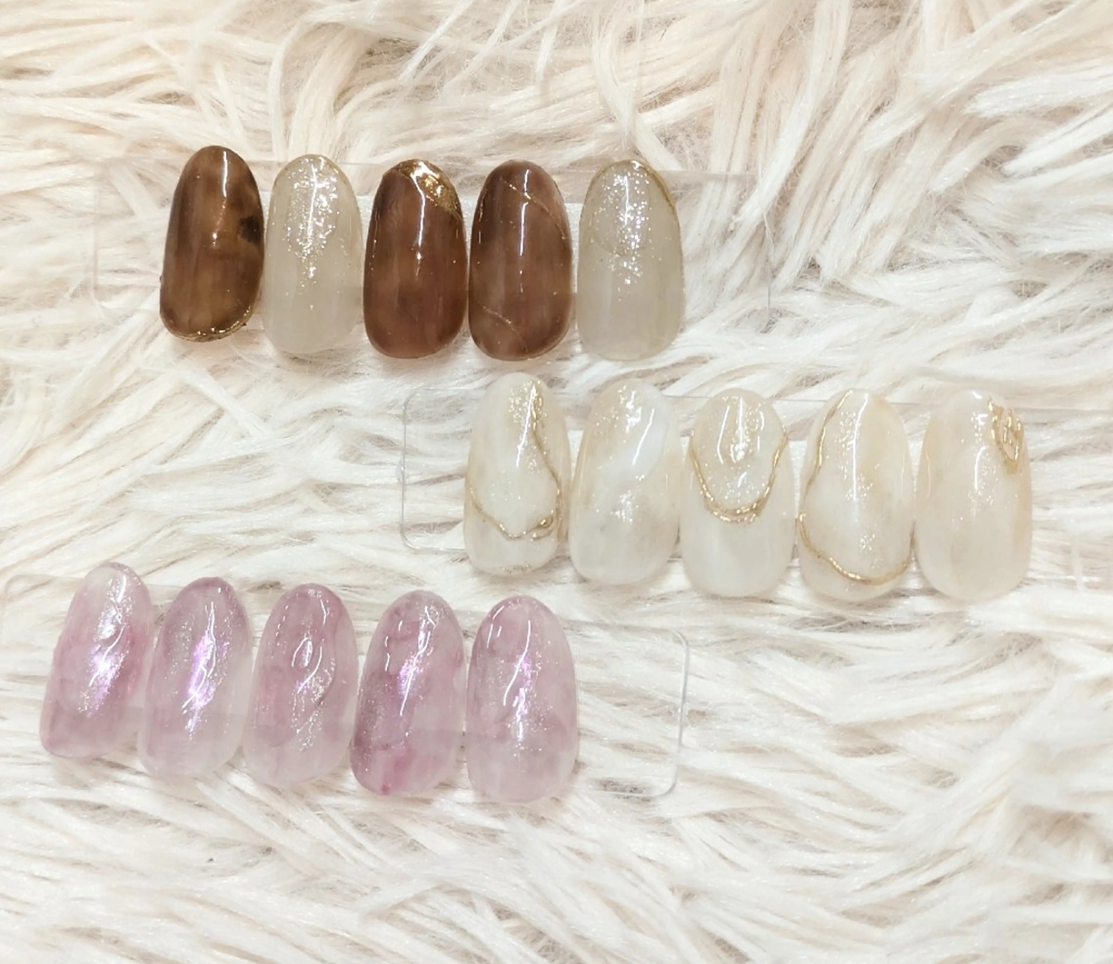 ネイル ニュアンスネイル 會田 瑠衣のネイルデザイン