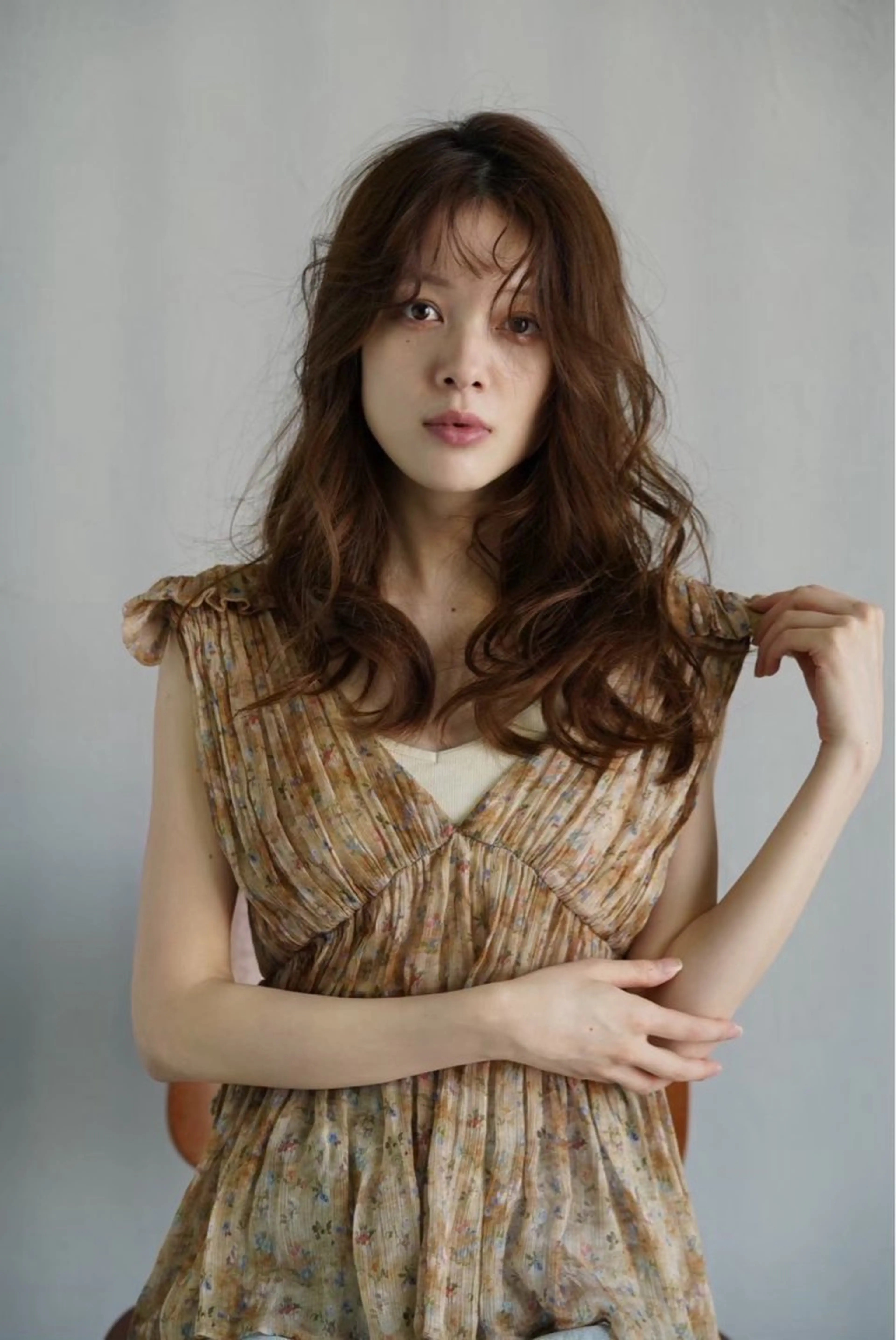 ロング カラー ヘアアレンジ カット トリートメント sweet room所属・髪質改善/ニュアンス シモンのヘアスタイル