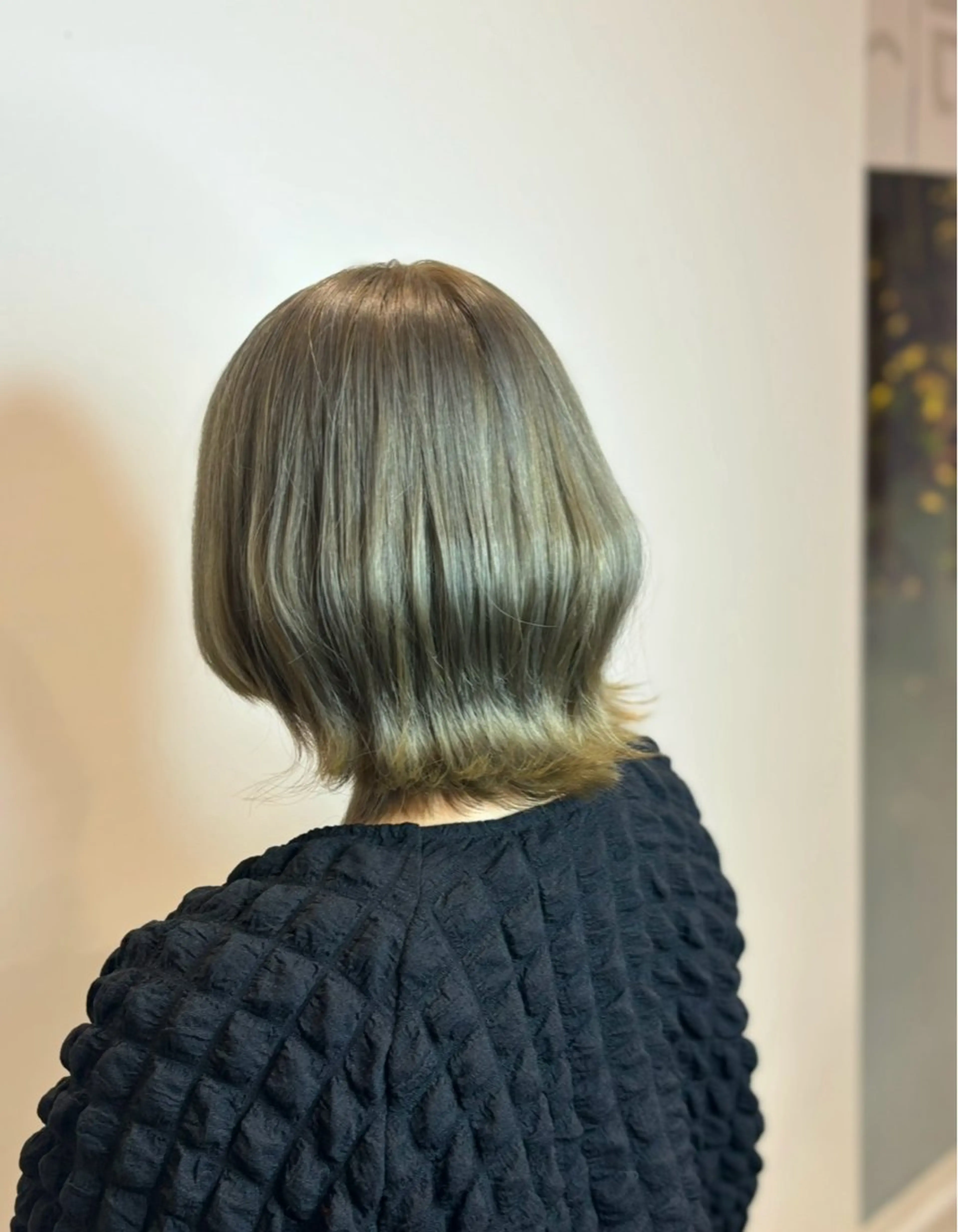 ミディアム カラー カット ヘアカラー トリートメント EARTH 寺本尚生のヘアスタイル