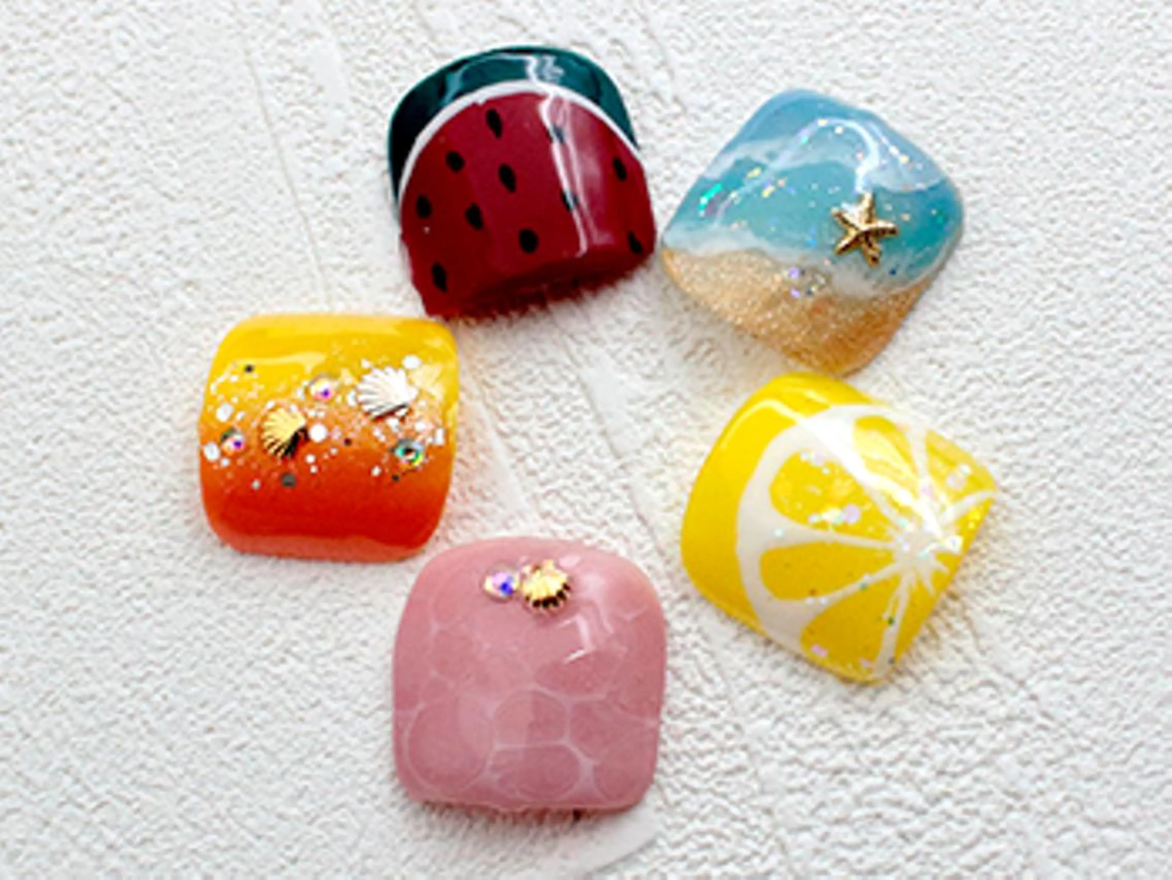 ネイル フットネイル 🌺新小岩VILL Asa.のネイルデザイン