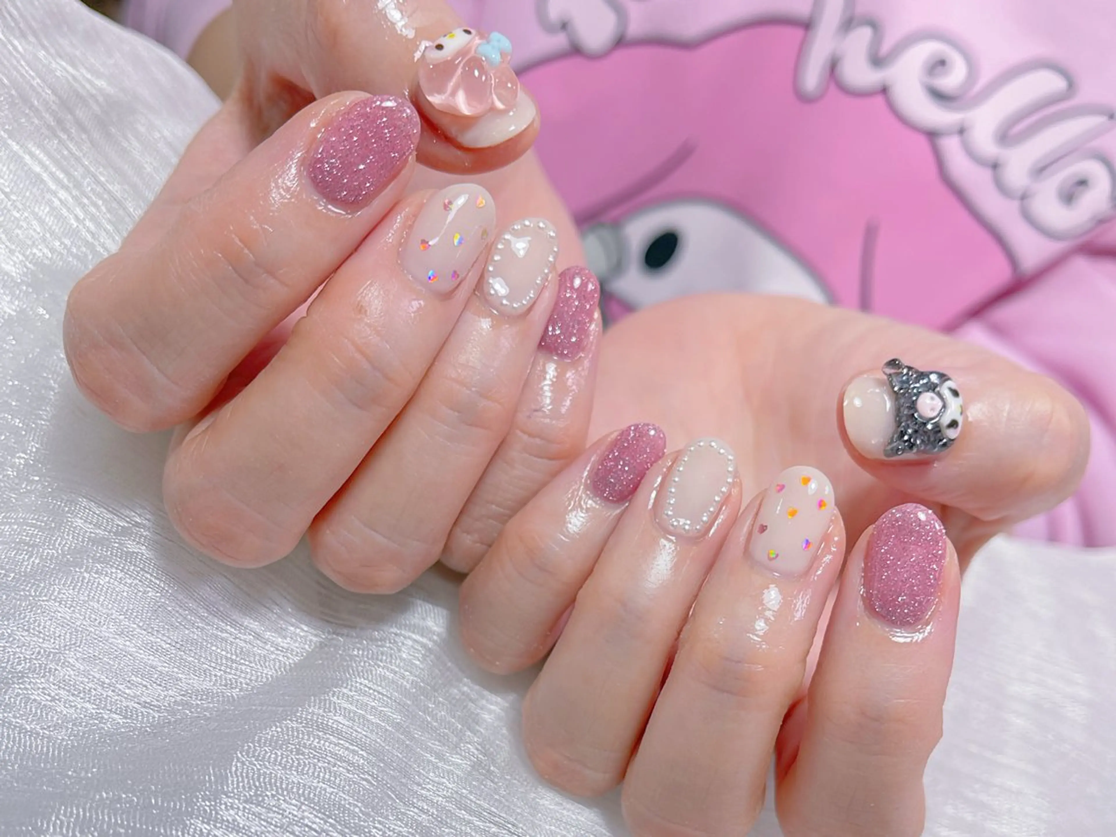 ネイル 🎀ネイルサロン エクラYUI🎀のネイルデザイン