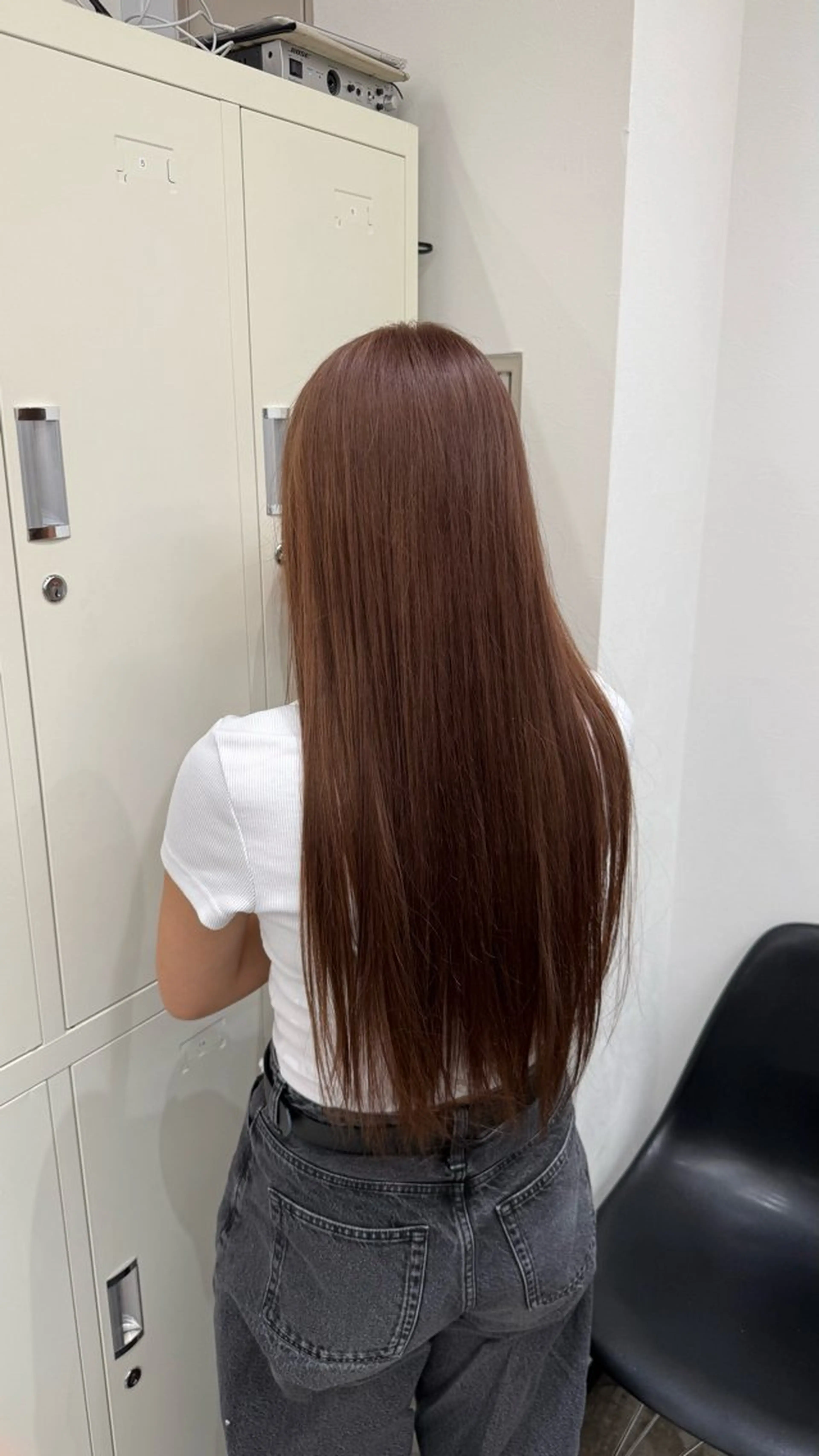 ロング カラー ヘアカラー 🌈ワンカラー✨ にいなのヘアスタイル