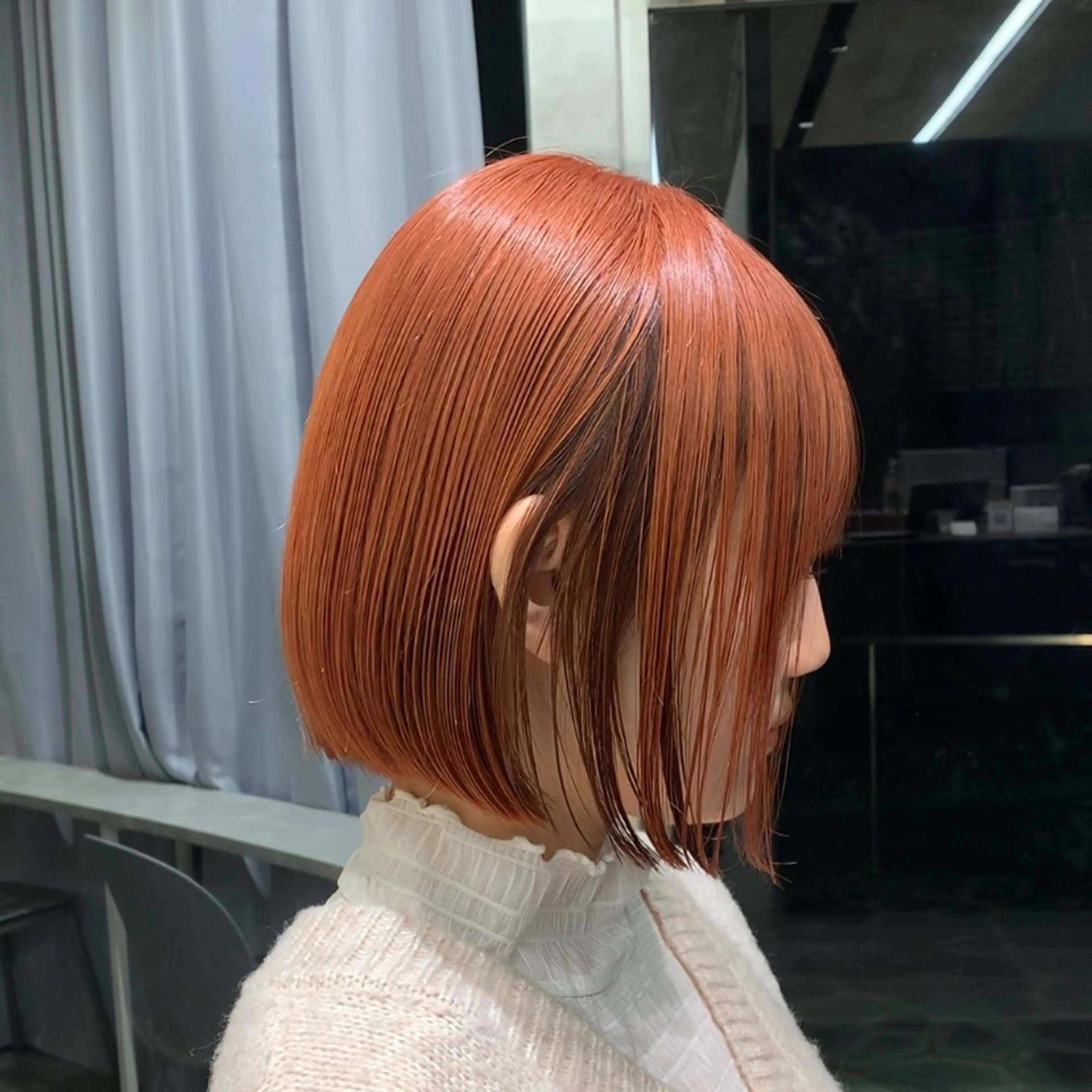 ショート カラー ヘアカラー トリートメント サロウィン(SALOWIN)原宿iori店所属・ツヤツヤ ハイトーン/Reiのヘアスタイル