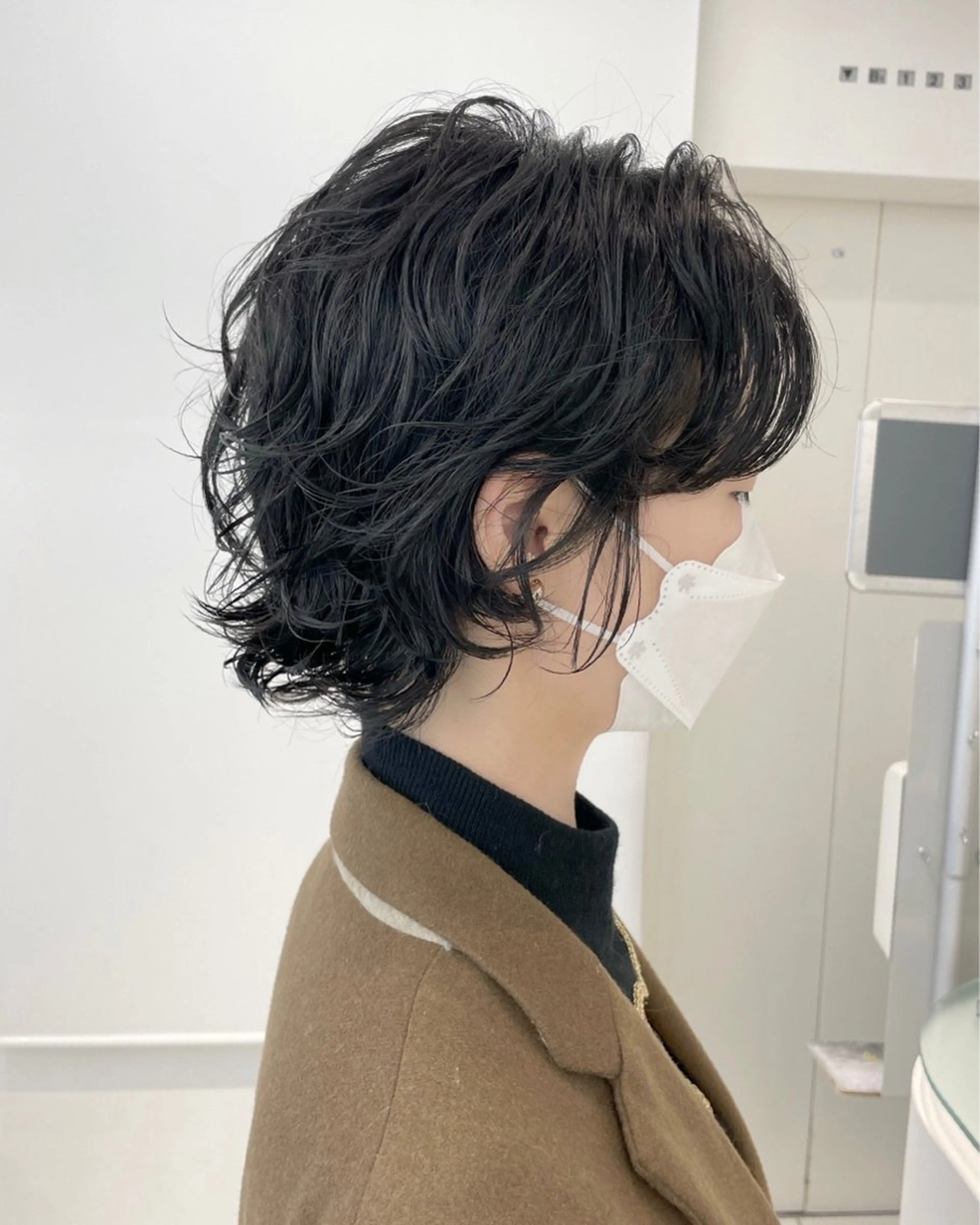 ショート パーマ 【本日完全無料】 キサヌキミワのヘアスタイル