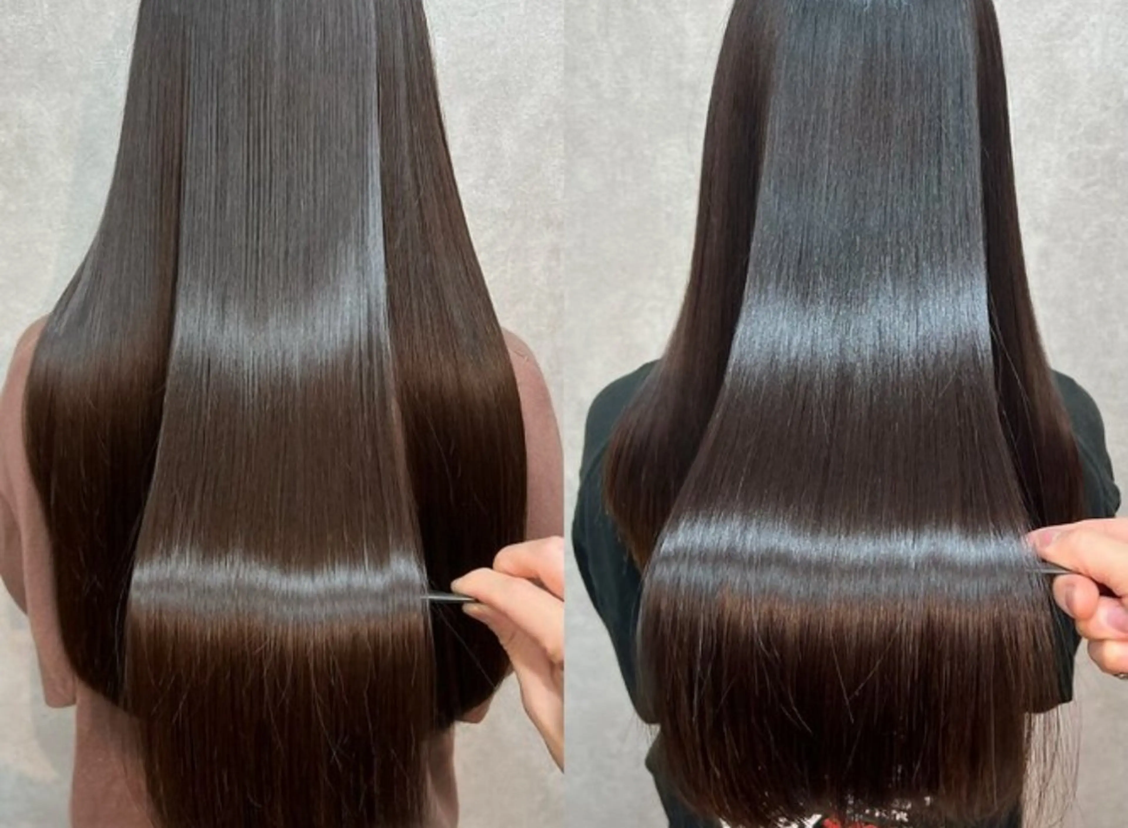 セミロング 髪質改善 韓国風ヘア トリートメント トリートメント [表参道/透明感 /モテHAIR/駿太のヘアスタイル