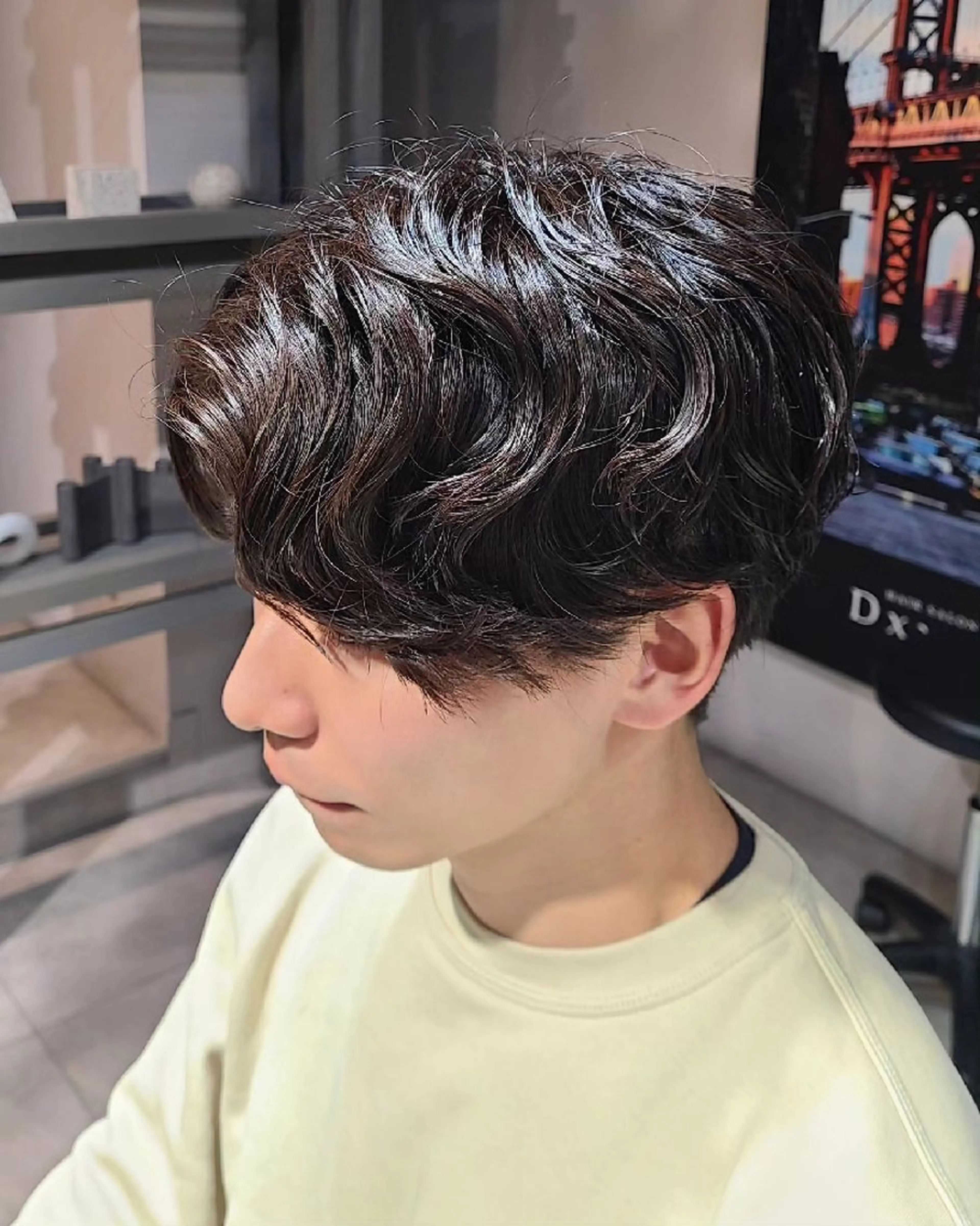 ショート メンズ パーマ メンズハイライト メンズインナーカラー メンズパーマ プードルパーマ ツイストスパイラルパーマ カット パーマ KAZUMA /メンズ特化/パーマのヘアスタイル