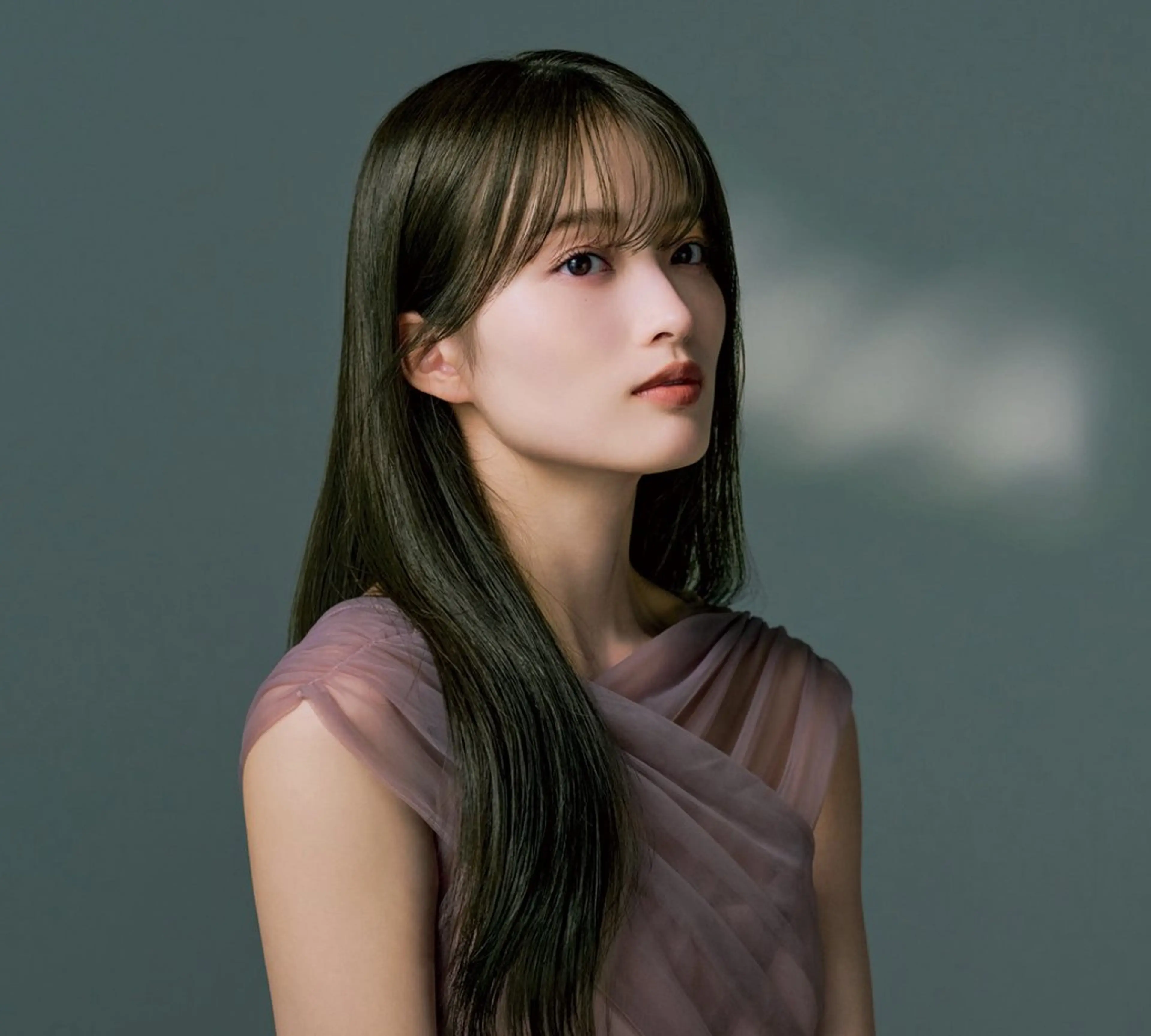 ロング カラー 透明感カラー グレージュ エンゼル美容室所属・エンゼルス美容室斉間 圭司のヘアスタイル