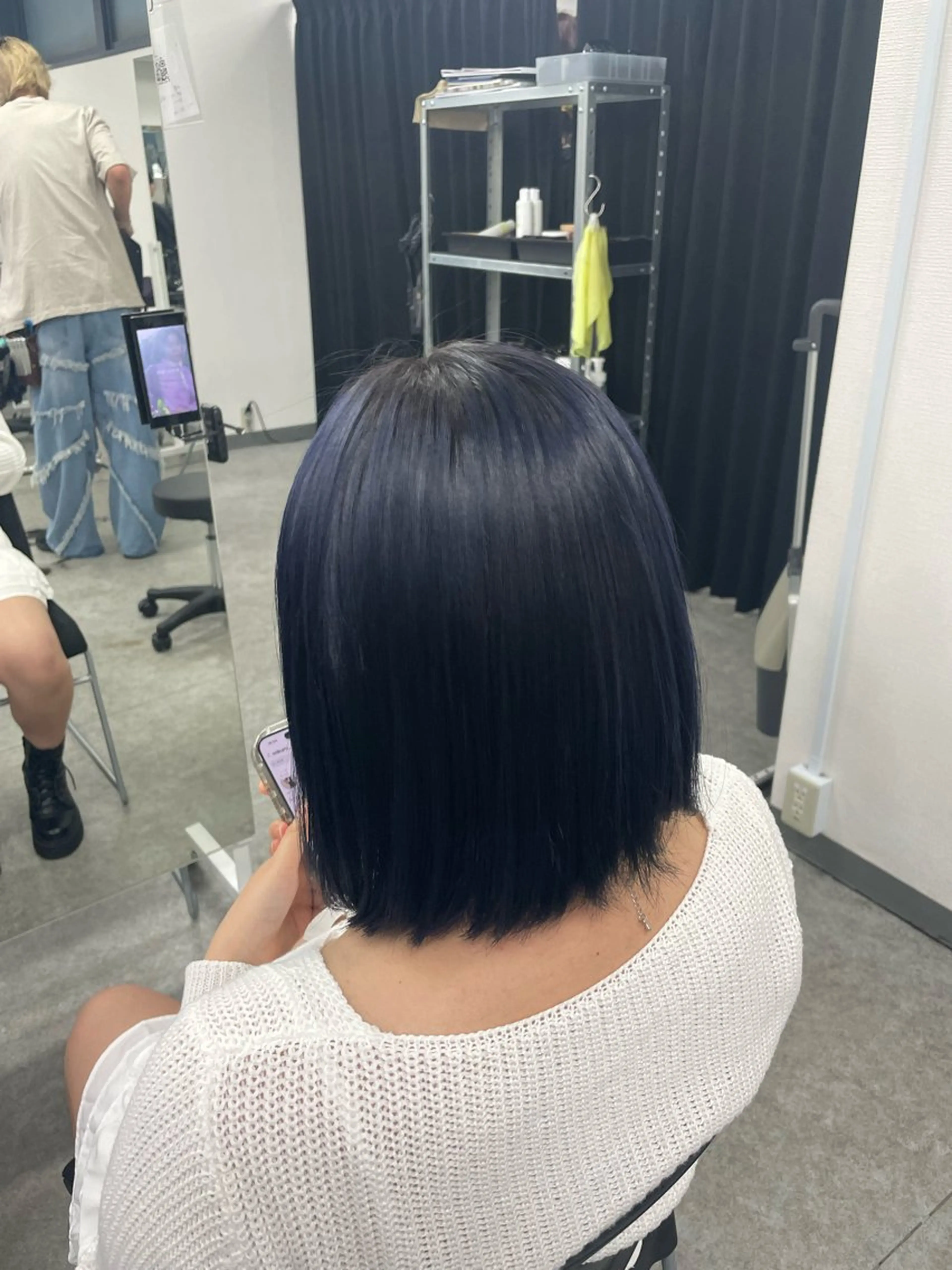 ミディアム カラー 韓国暗髪🩶レイヤー 🩶hayatoのヘアスタイル