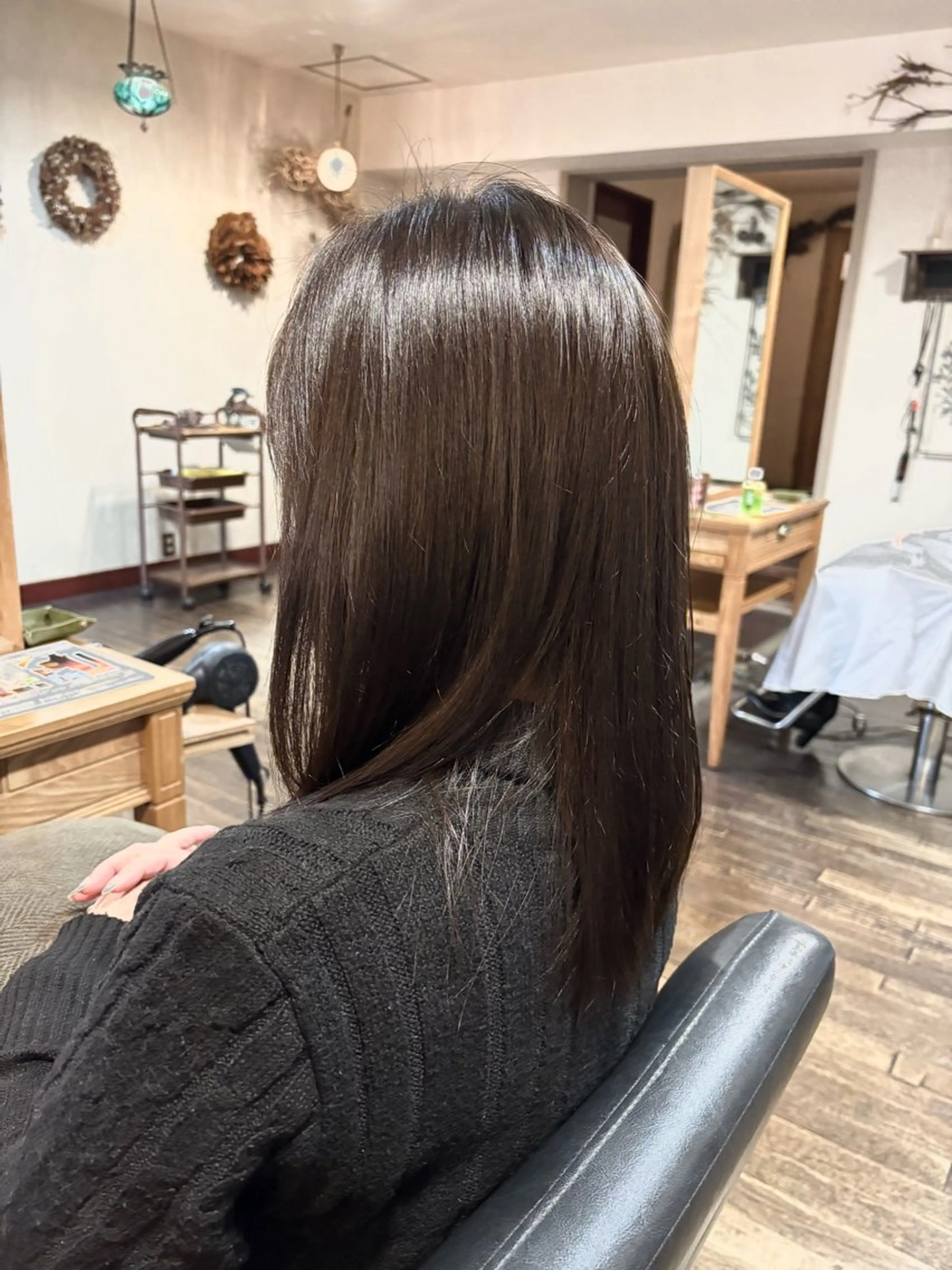 カラー ベージュカラー アカリ😸🫶 アメリシュシュのヘアスタイル