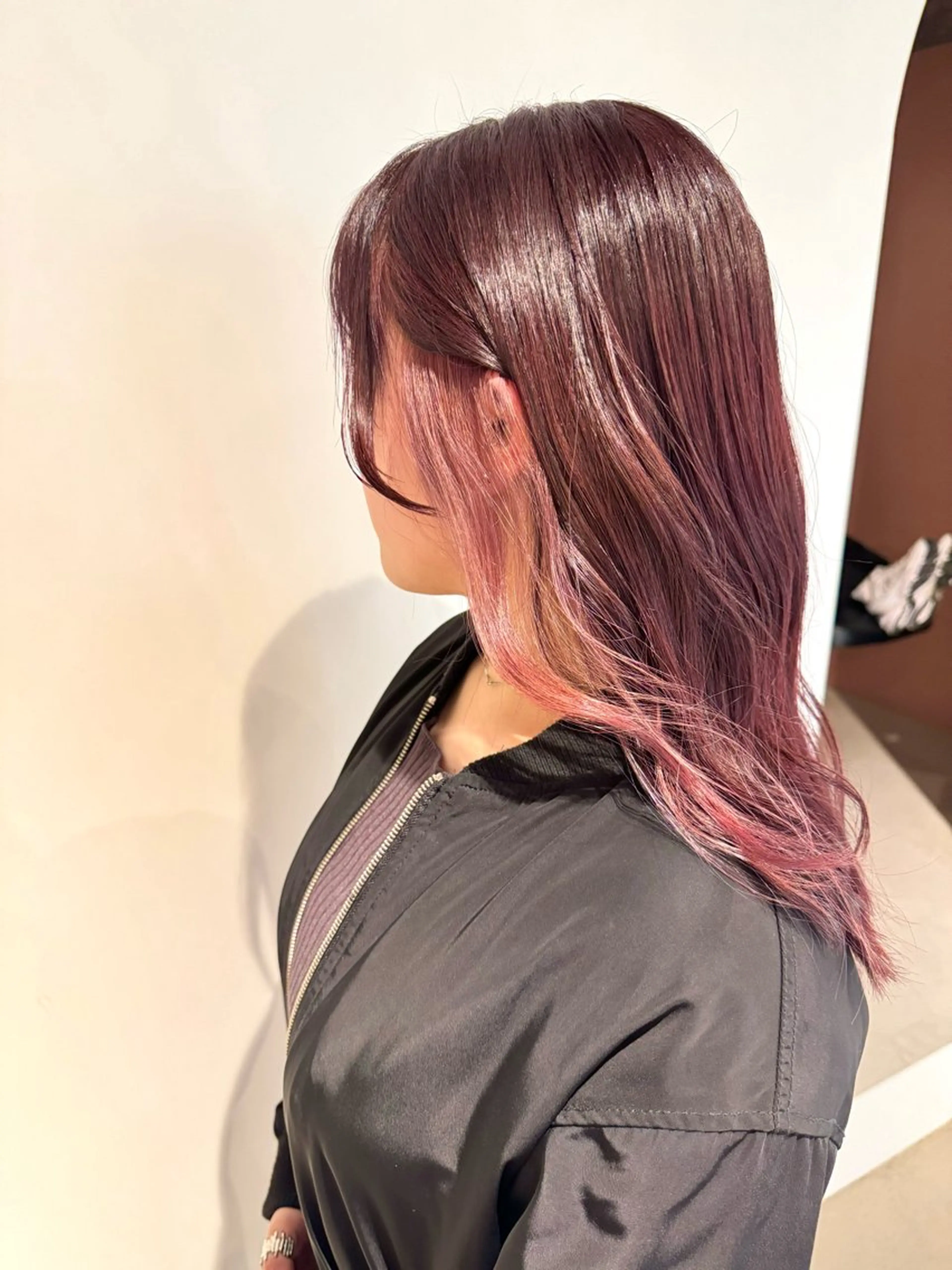 ロング カラー アディクシーカラー アッシュ ベージュカラー グレージュ オリーブカラー eto所属・髪質改善スペシャリス ト長尾勇弥/梅田中津のヘアスタイル