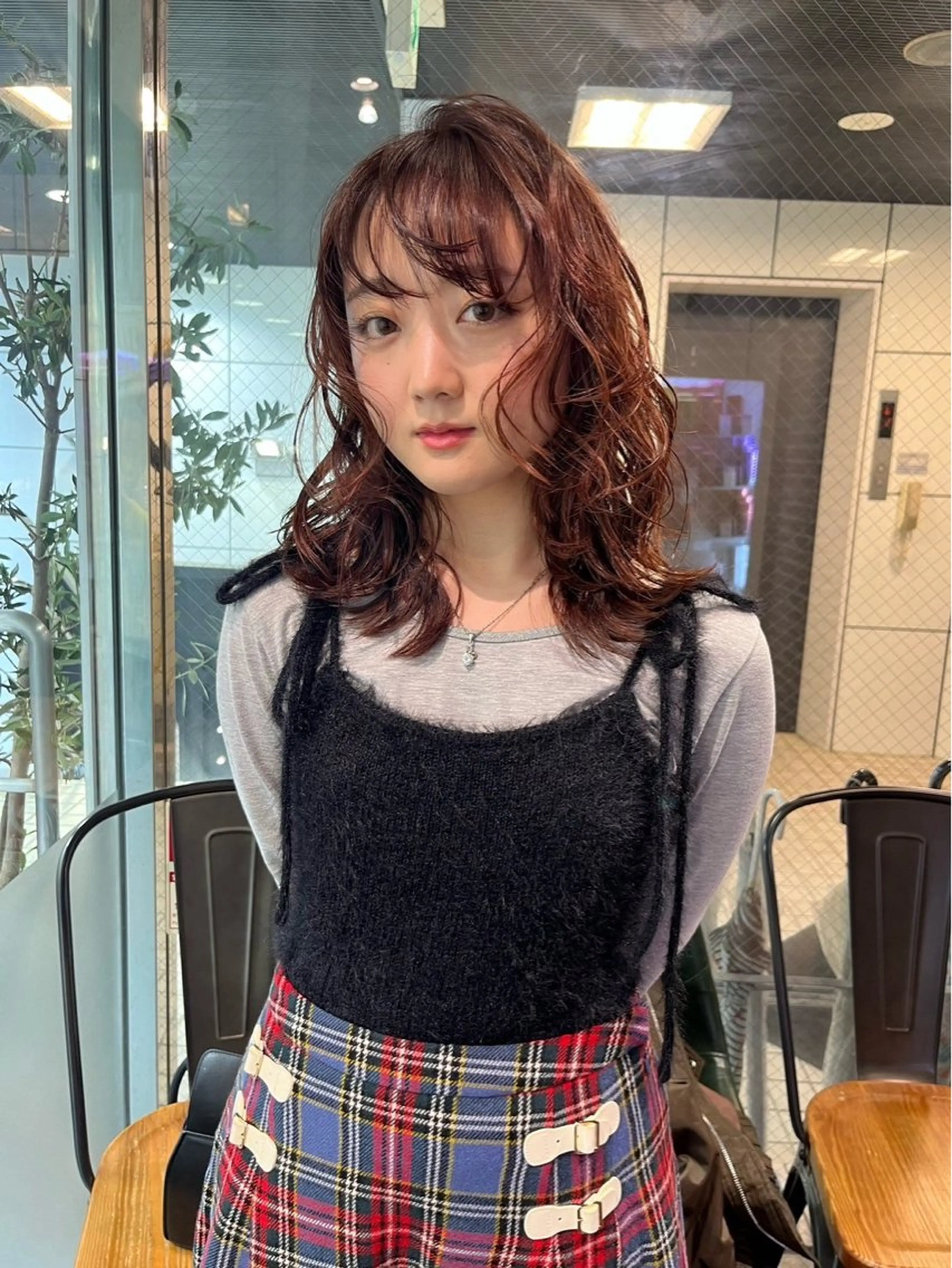 カラー ブリーチ ケアブリーチ ダブルカラー ハイトーンカラー インナーカラー 暗髪/レイヤー/ボブ 🪩💫KAYOのヘアスタイル