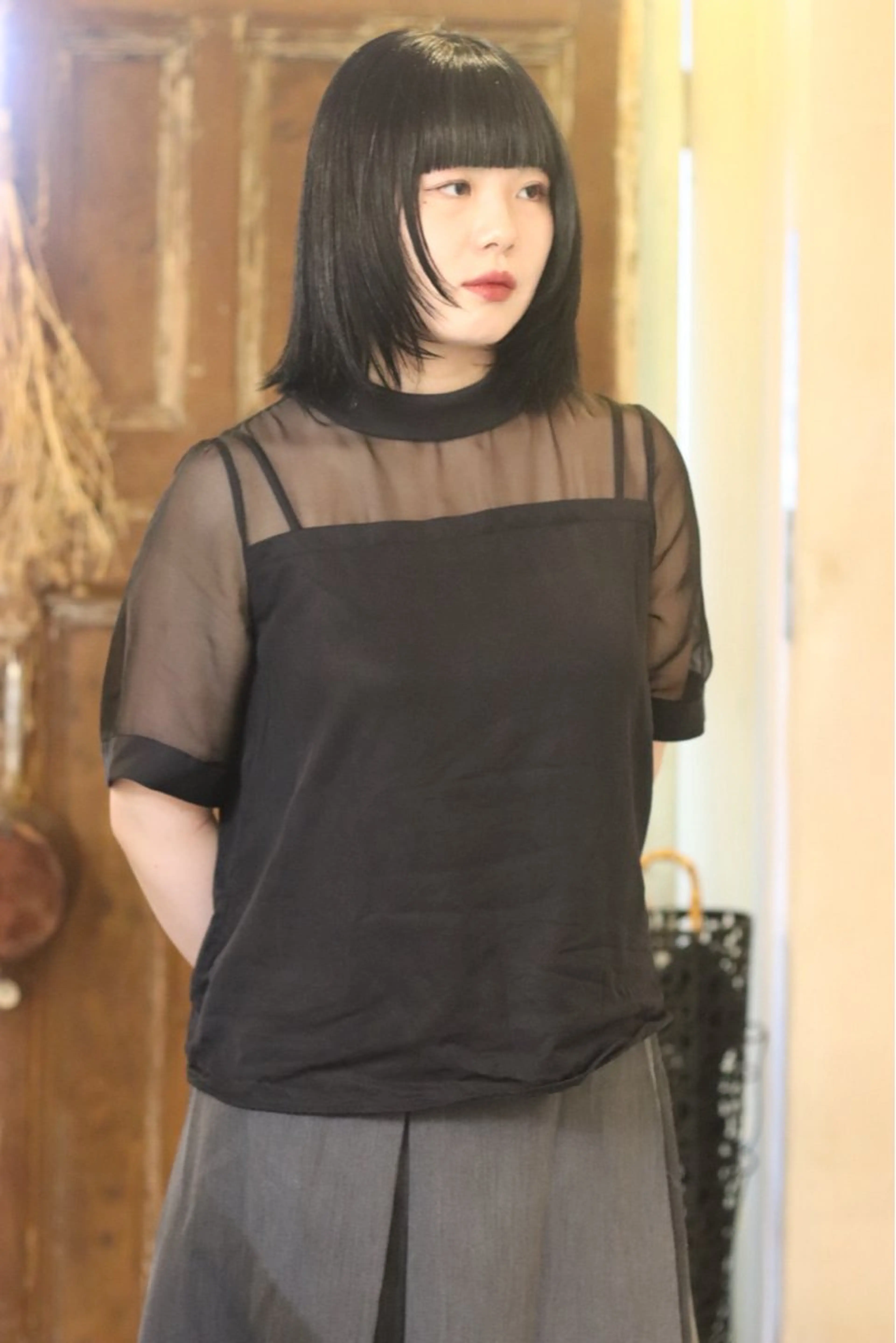 ミディアム カラー レイヤーカット Joh/メンズカット /レイヤー/ブリーチのヘアスタイル