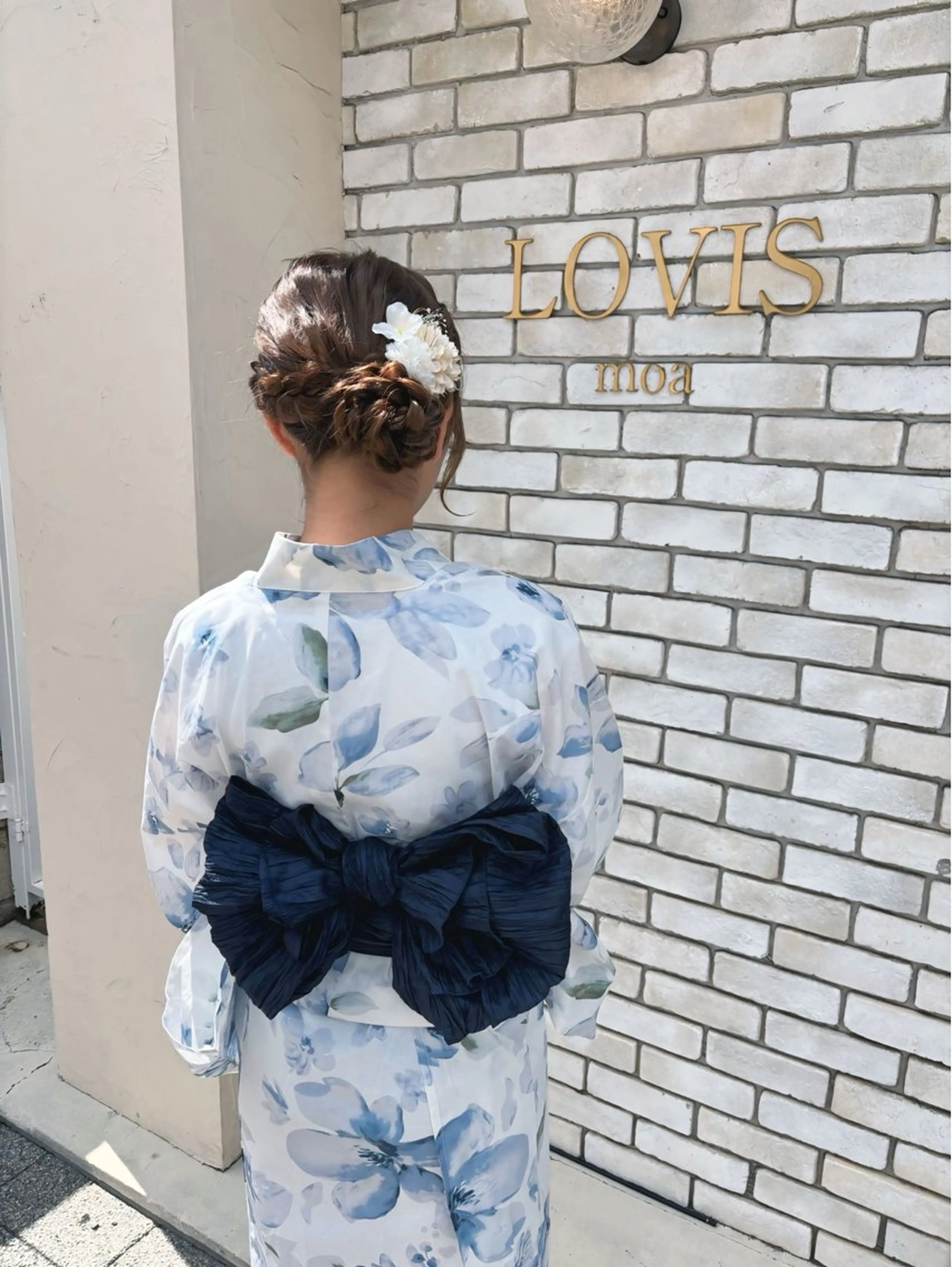 🎀ヘアセット+浴衣着付け🎀の写真
