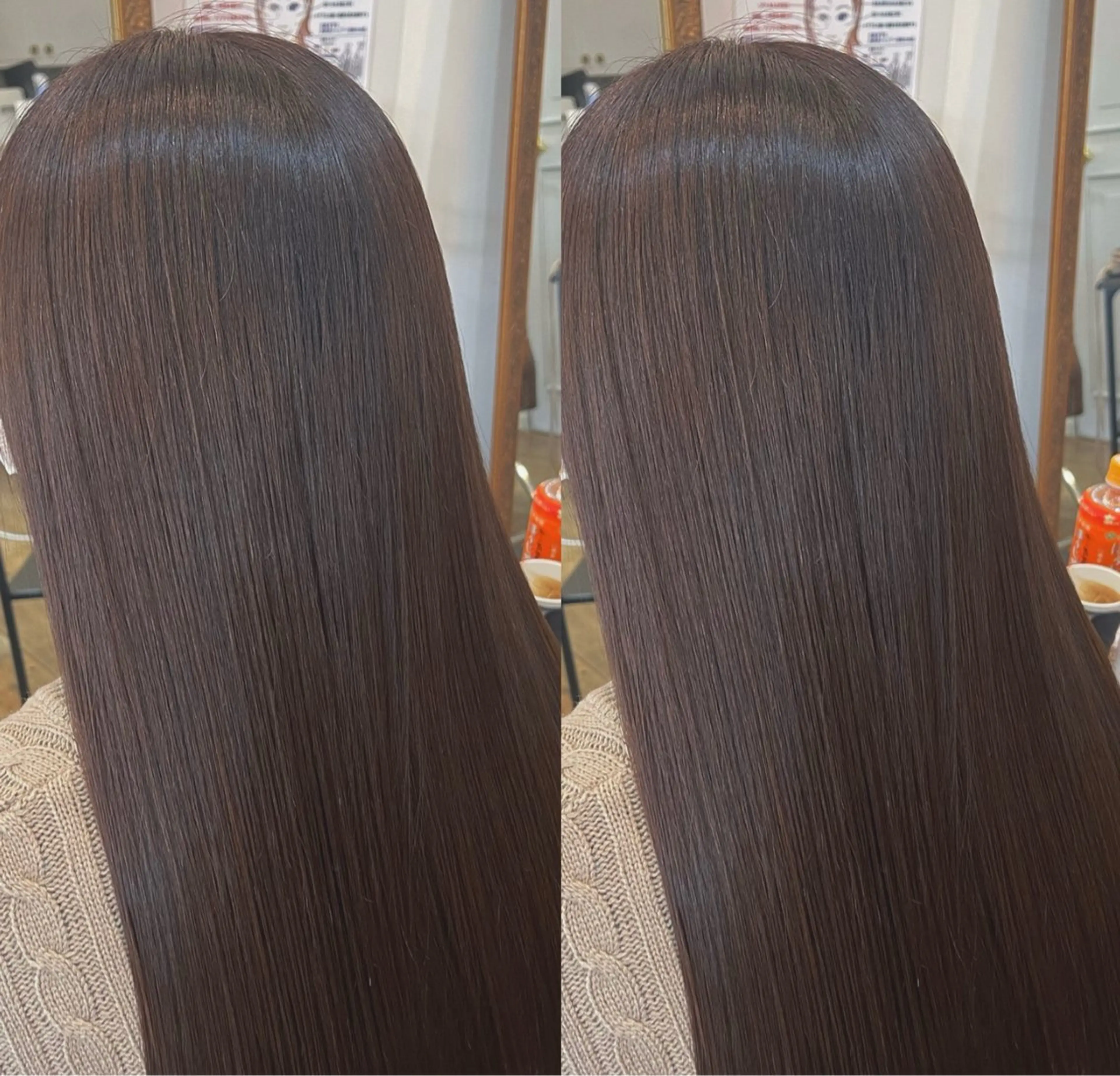 セミロング ヘアカラー トリートメント 女性目線で似合う色を ご提案男女問わず人気のヘアスタイル