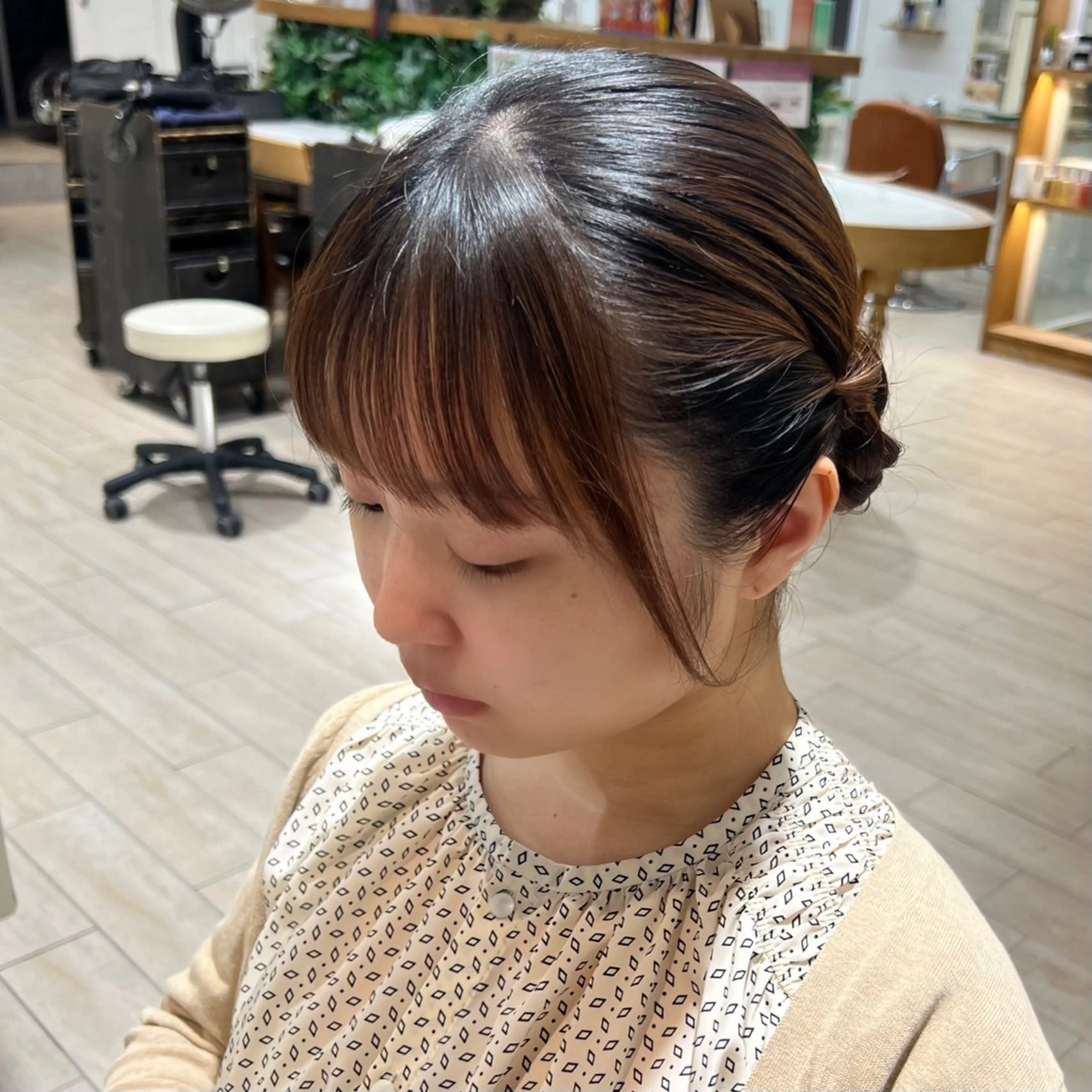 ロング ヘアアレンジ ୨୧color୨୧ ちひろのヘアスタイル