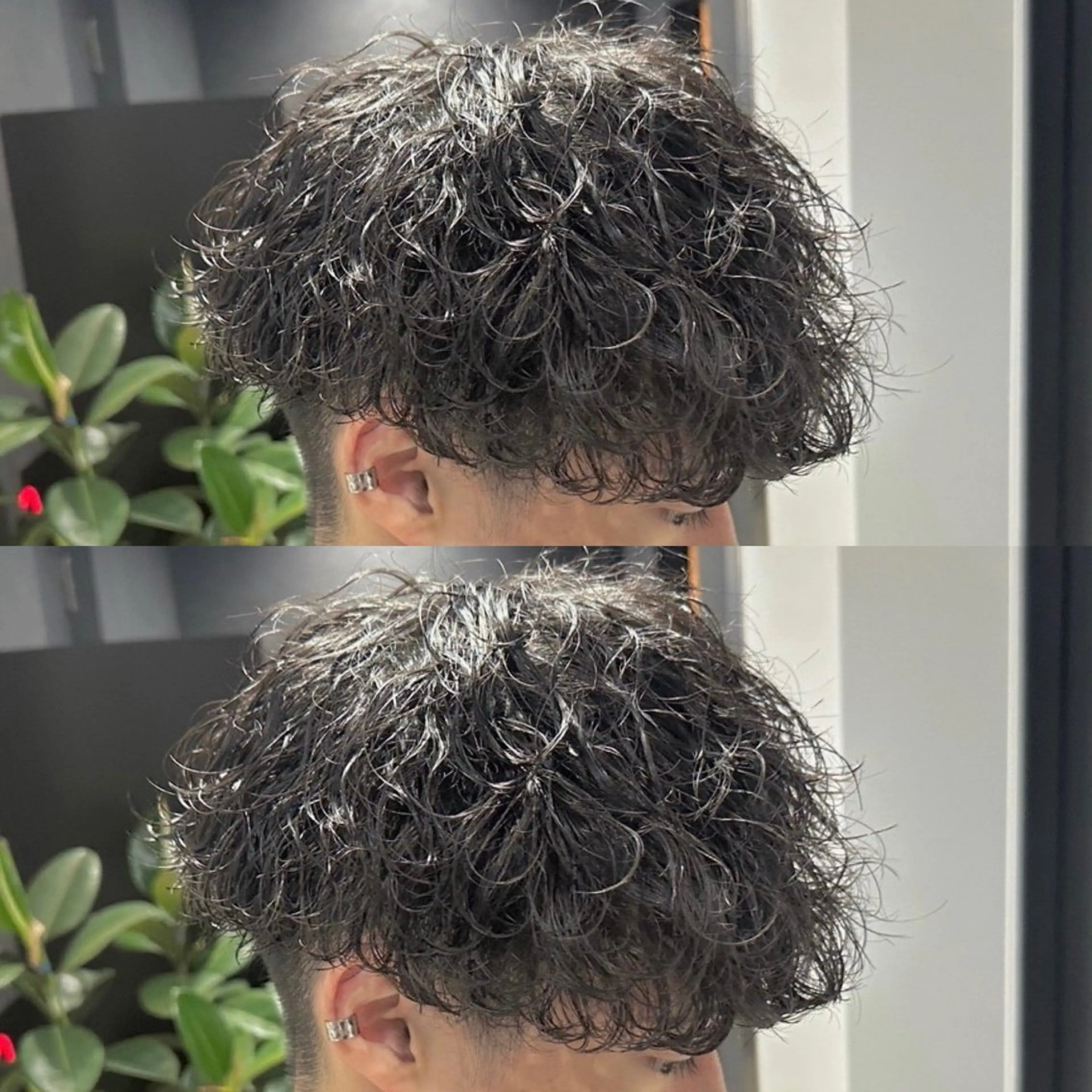 パーマ メンズ カット パーマ トリートメント ヘッドスパ ヘアセット イケメン製造機 🔥上原沙羅🔥のヘアスタイル