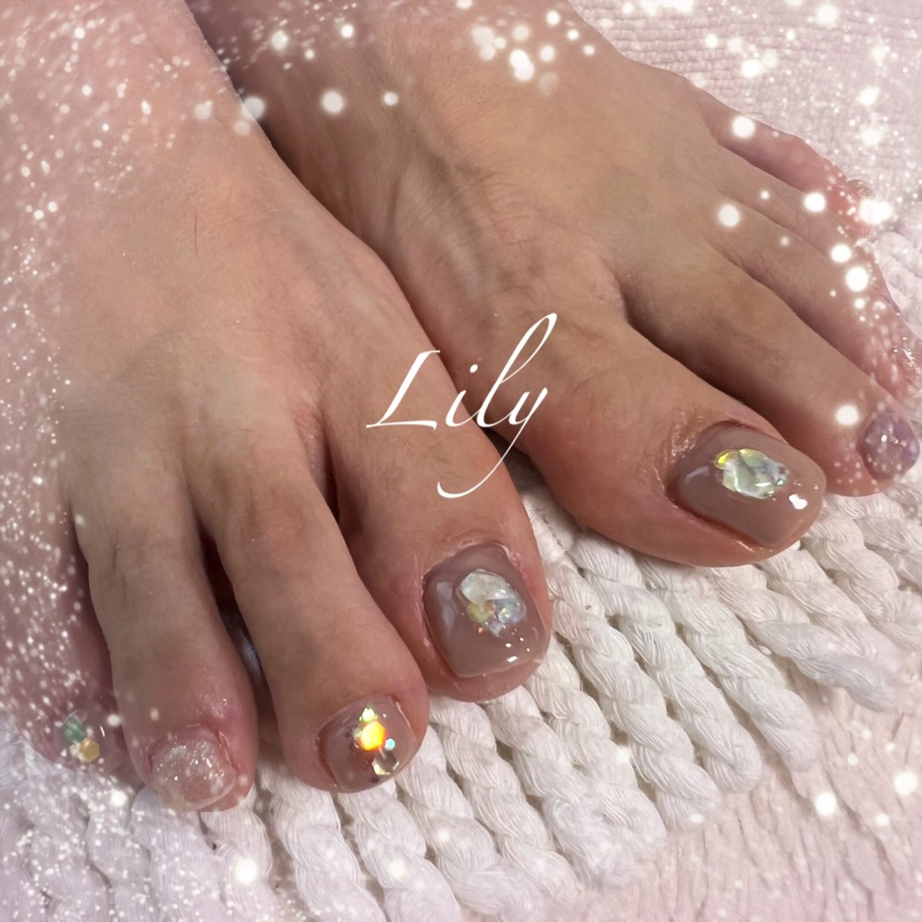ネイル フットネイル Nailsalon Lilyのネイルデザイン