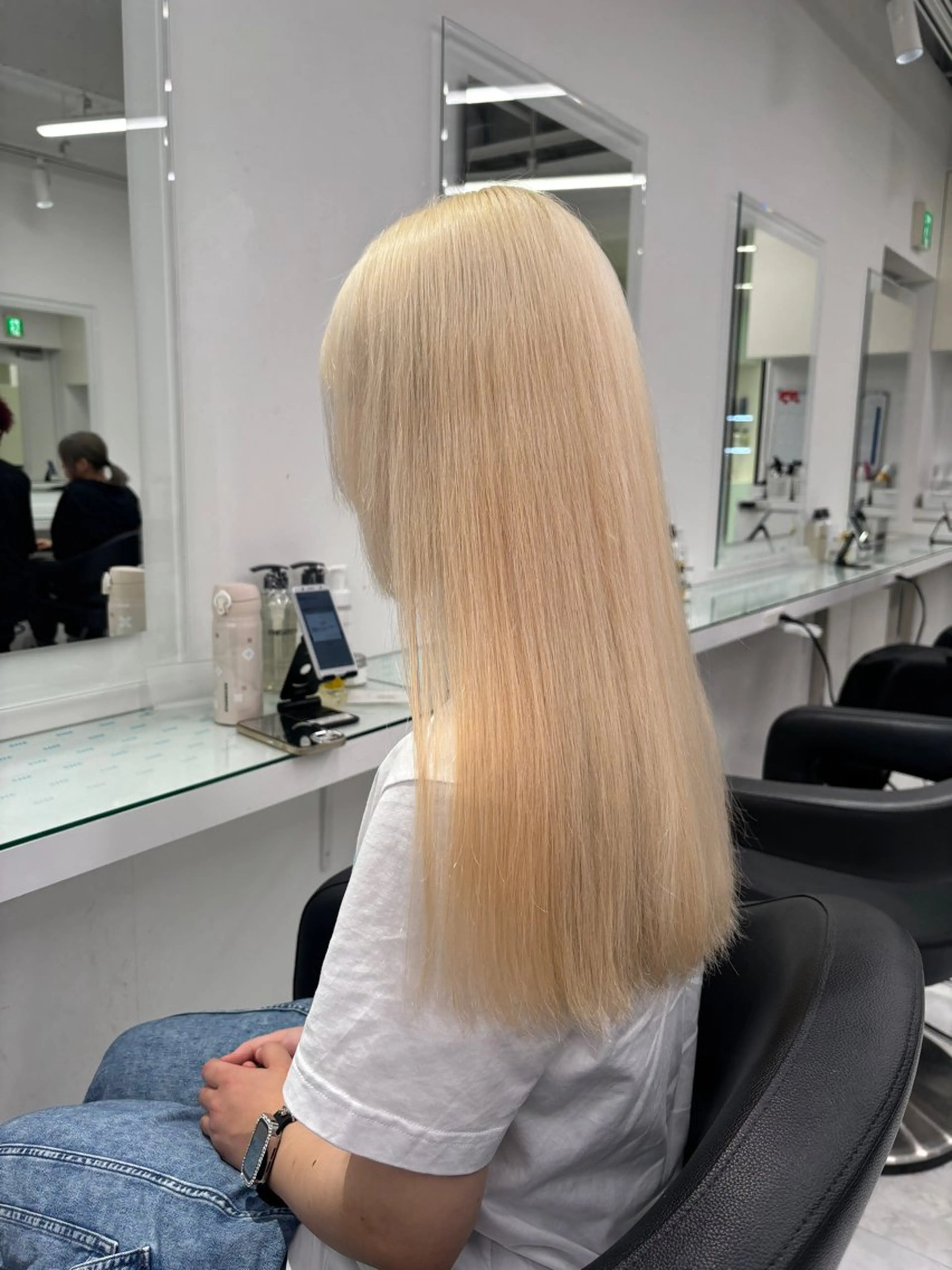 ロング カラー 💖ミルクティー💖 あかり💖のヘアスタイル