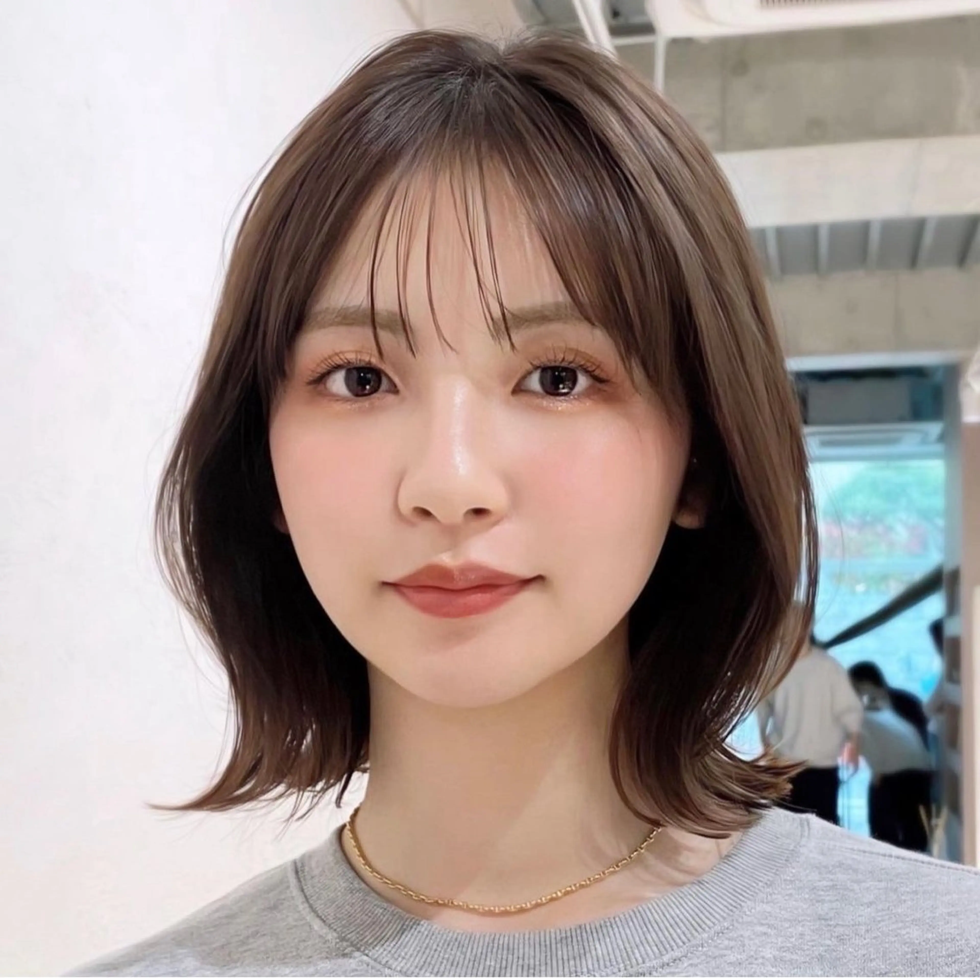 ショート カラー ボブ Haruna / 透明感カラー🌙のヘアスタイル