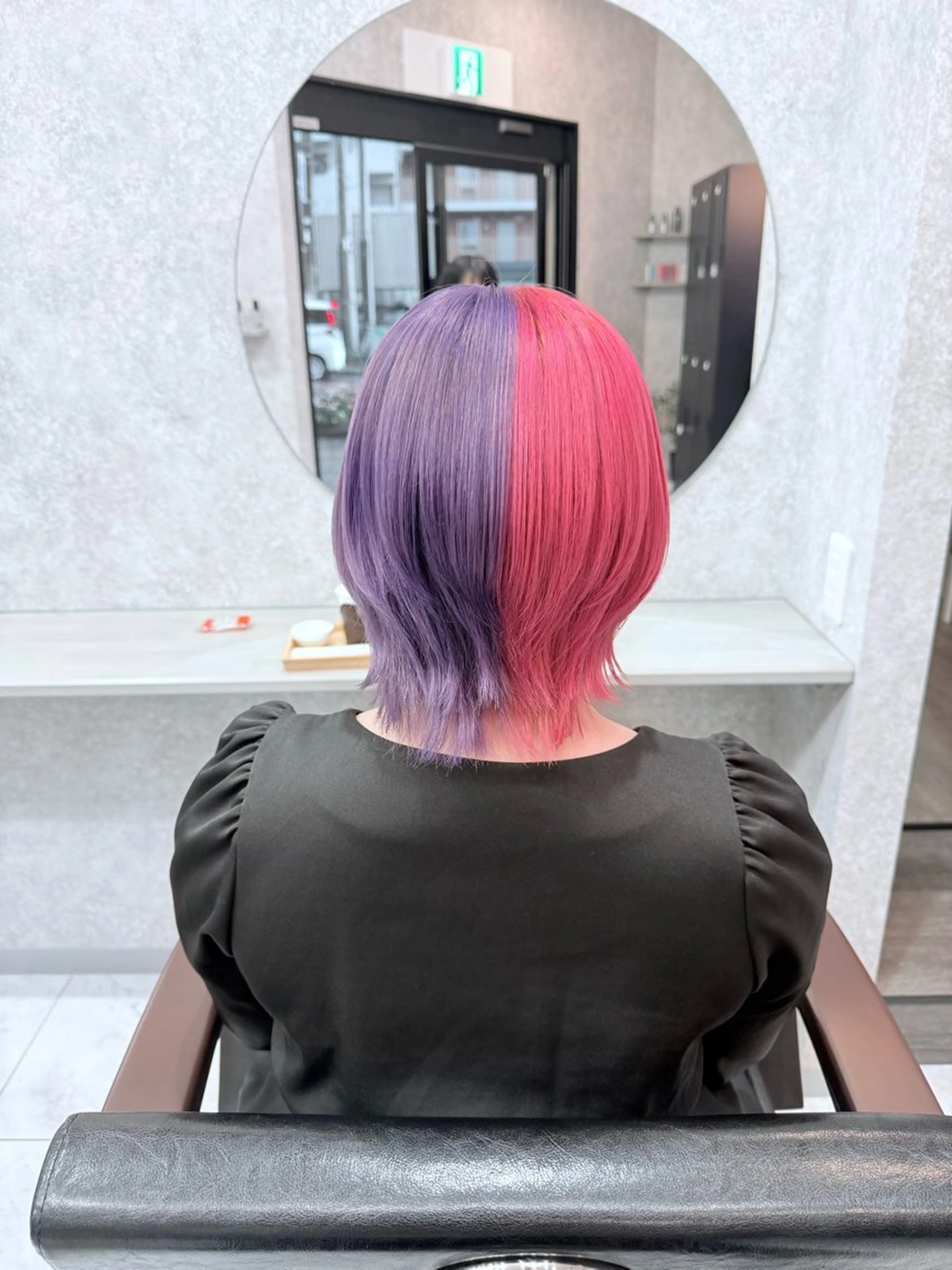 ショート カラー 🌺ハイトーン🌺 矢葺 なぎさ🌺🌺のヘアスタイル