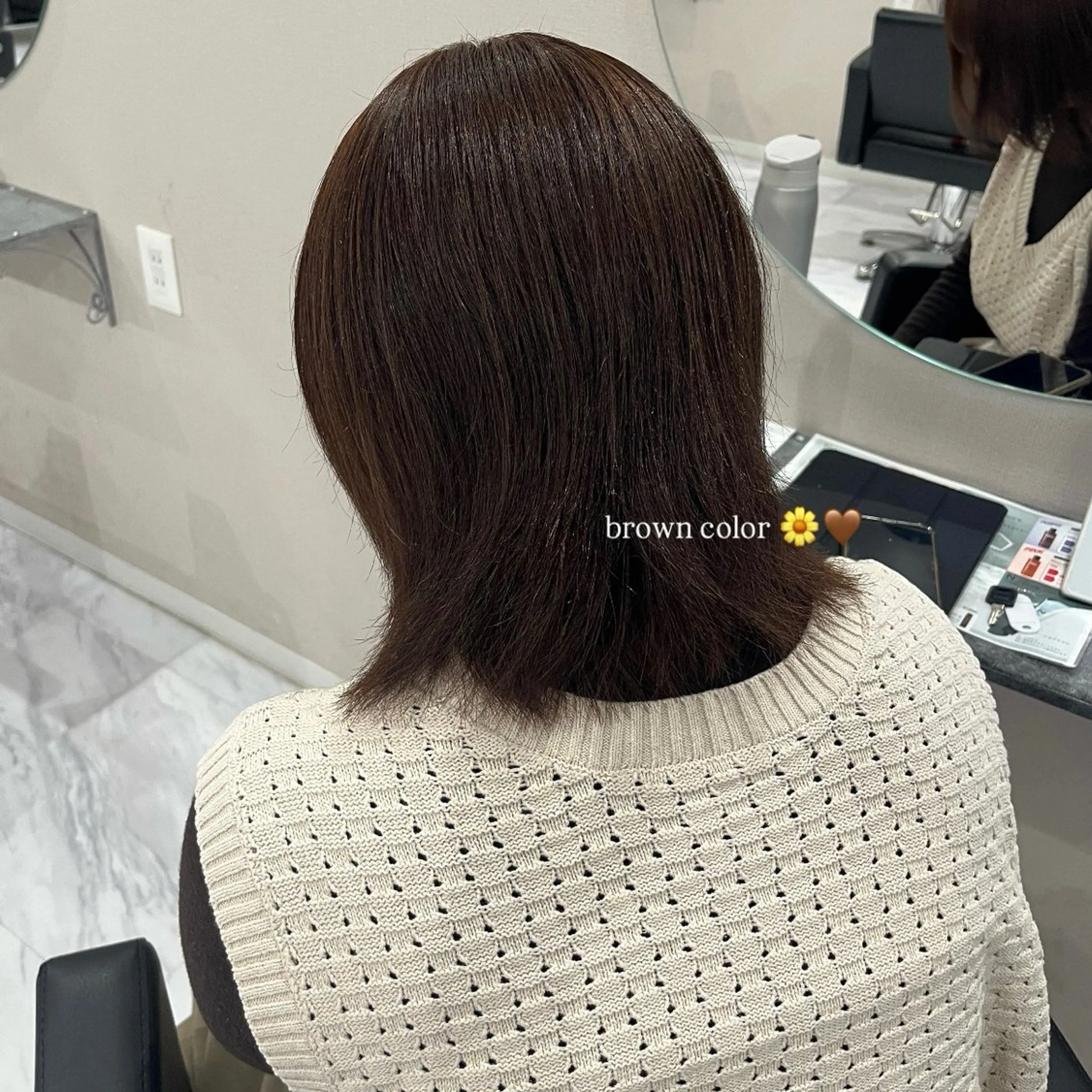 ショート カラー ヘアカラー 透明感カラー🪼🩵 𝐑𝐢𝐧のヘアスタイル