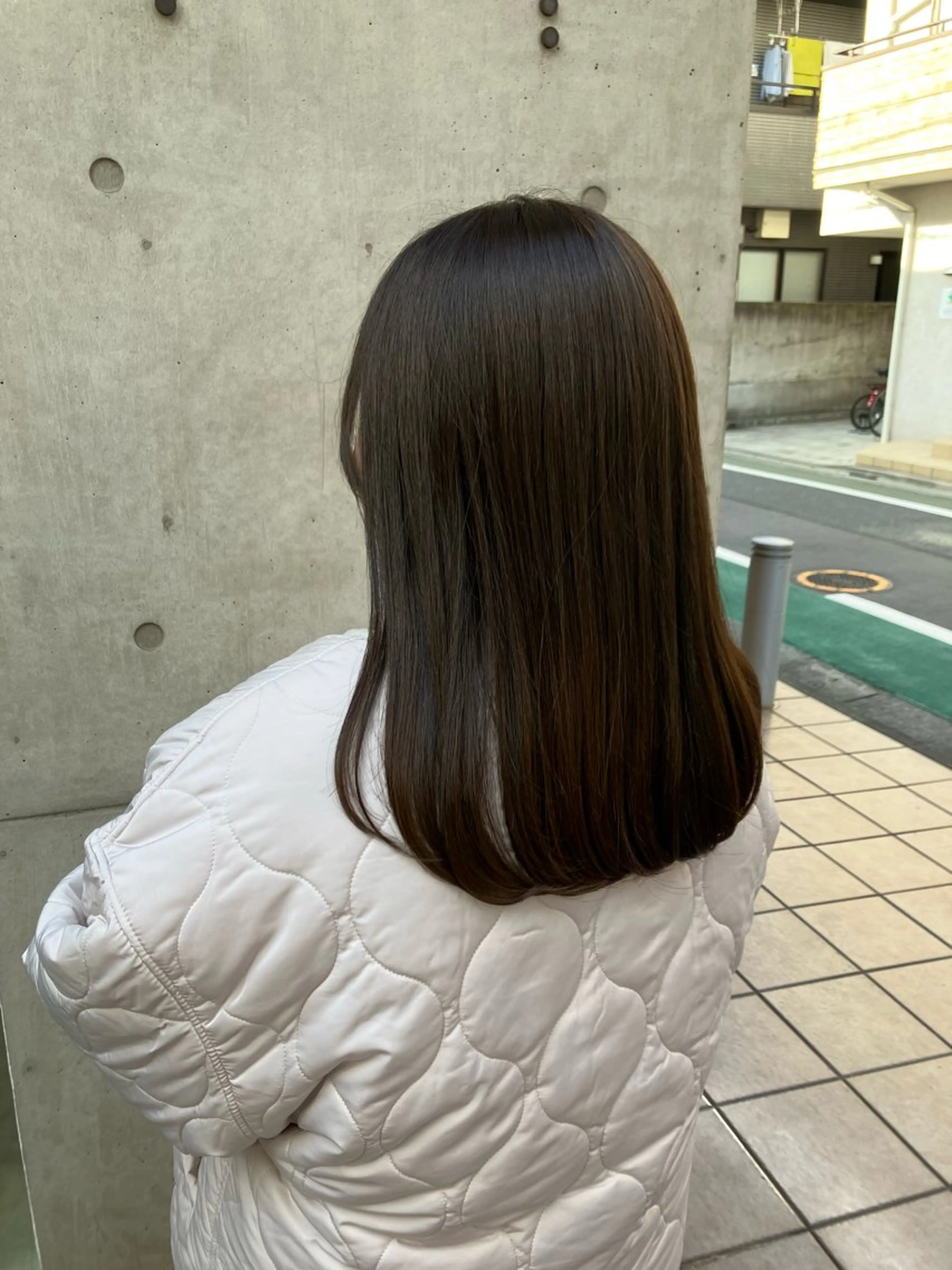 セミロング カラー カット ヘアカラー トリートメント ニュアンスカラー／ メンズ🌙久住綾香のヘアスタイル