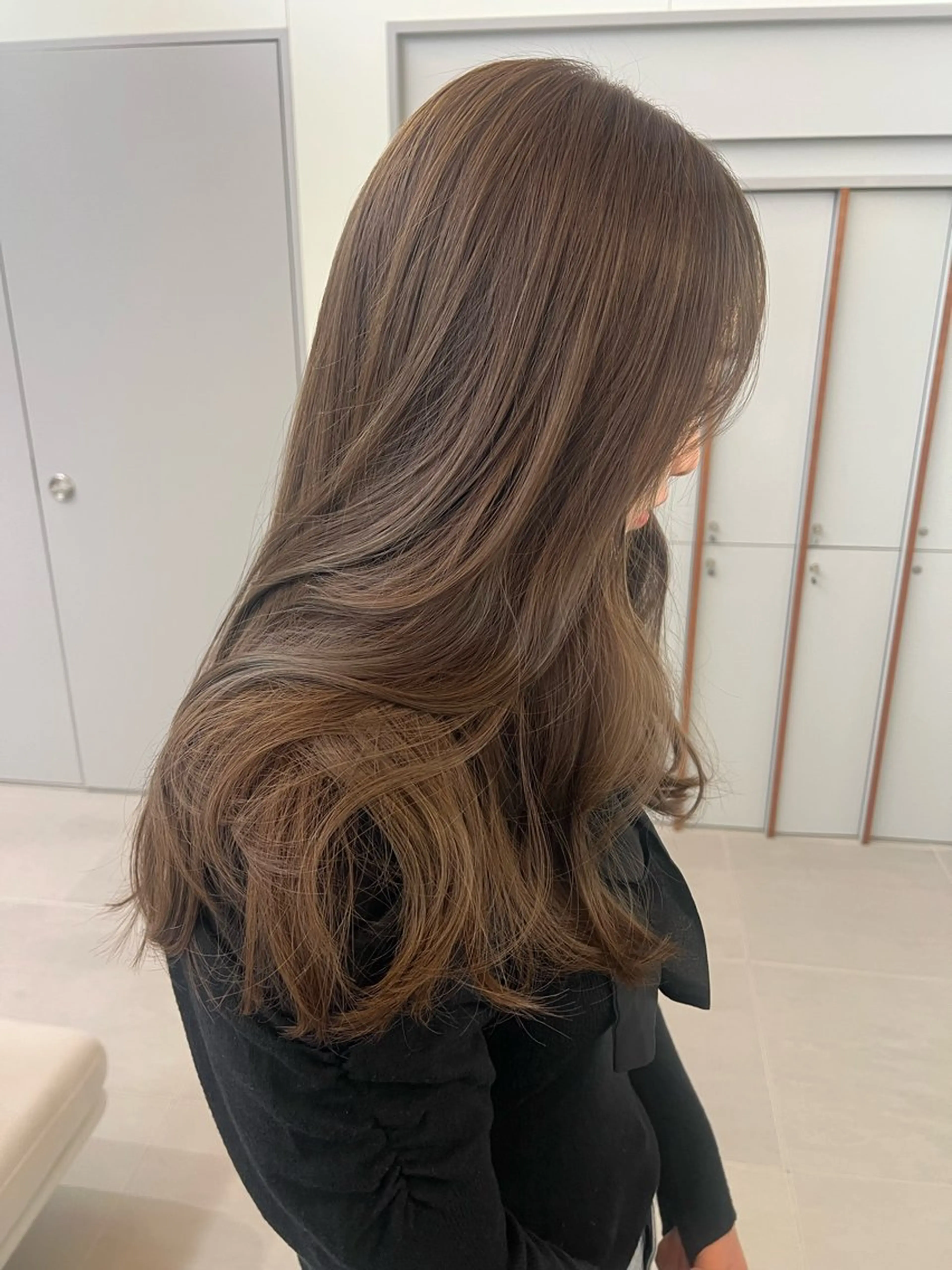 柔らかい髪ベージュカラー💇🏼♀️にしたい方カット+ダブルカラー+トリートメント🎀の写真