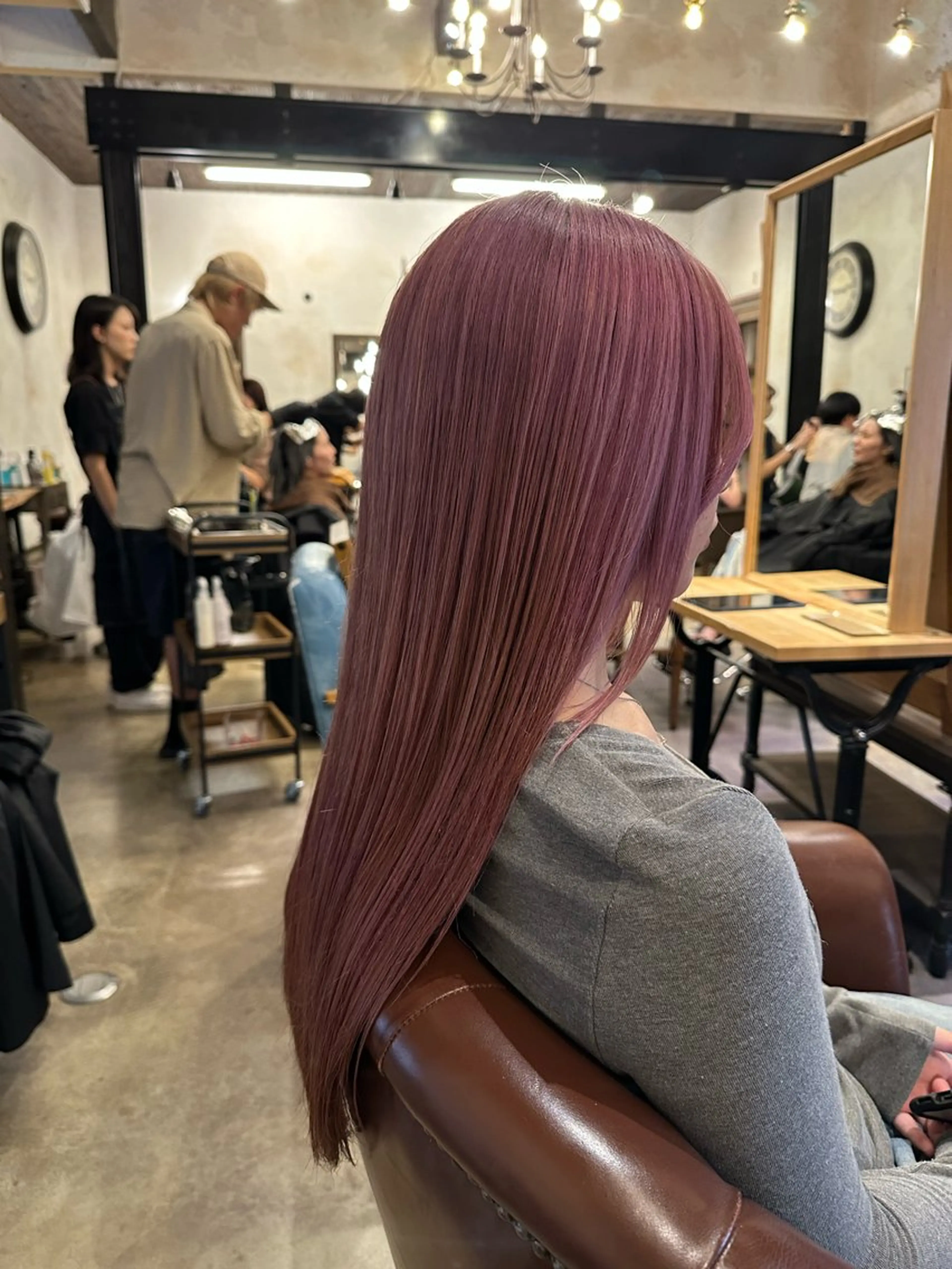 ロング カラー ヘアカラー トリートメント 🦖ノザワ リンカ🦖のヘアスタイル