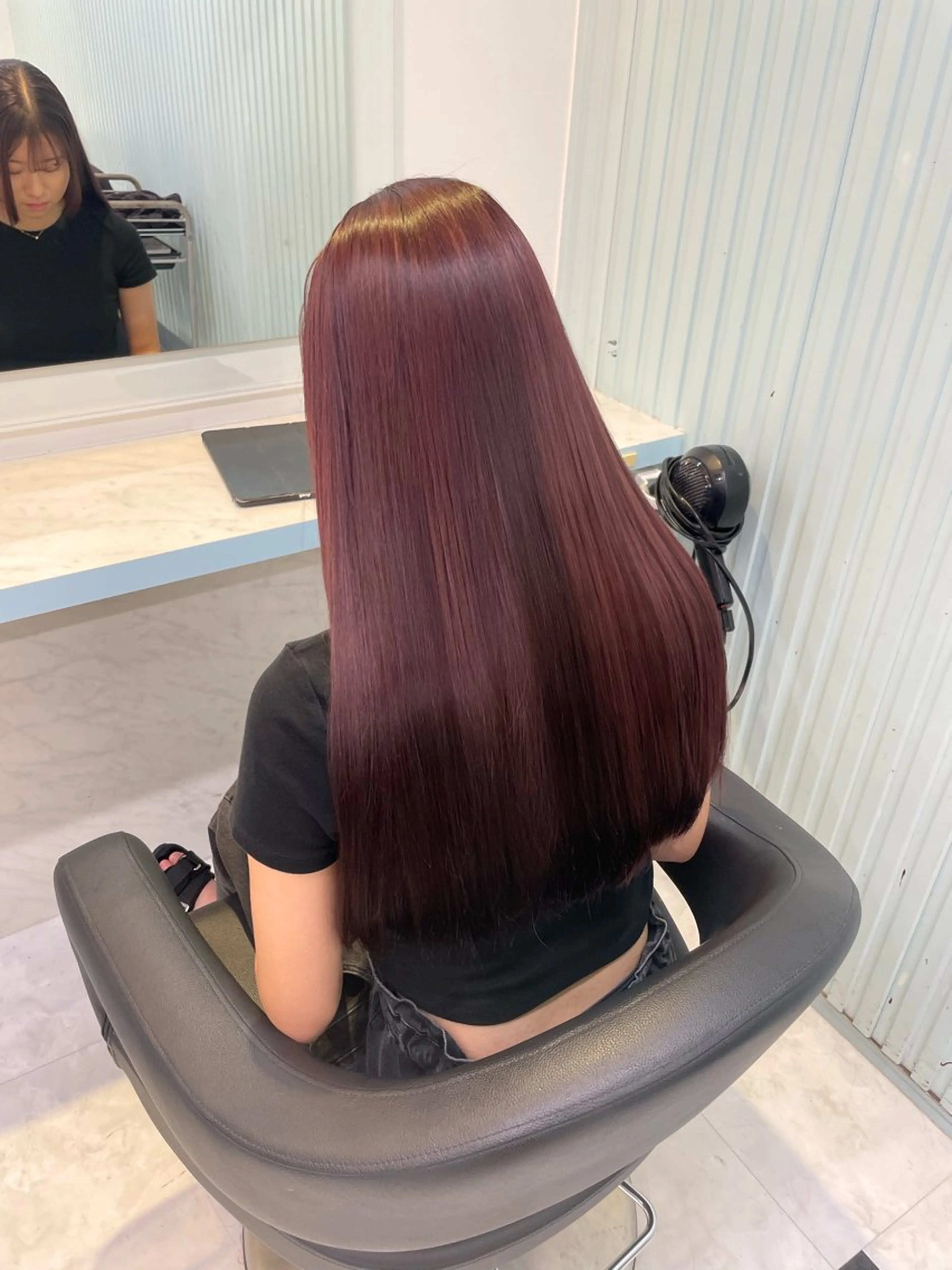 ロング カラー 🤍韓国大人っぽ ベージュMAI🤍のヘアスタイル