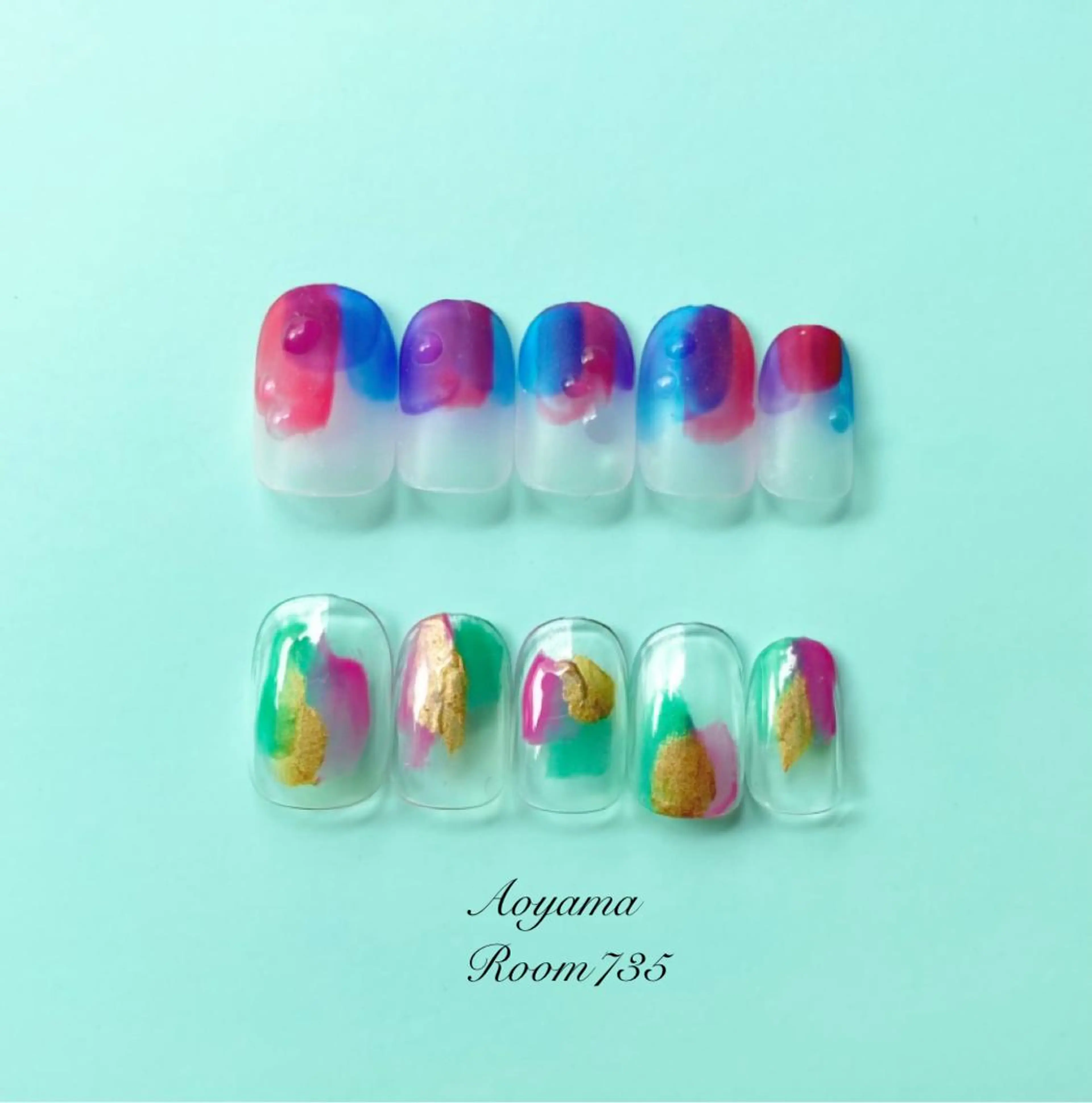 ネイル ハンドネイル 青山ルーム735 yukiのネイルデザイン