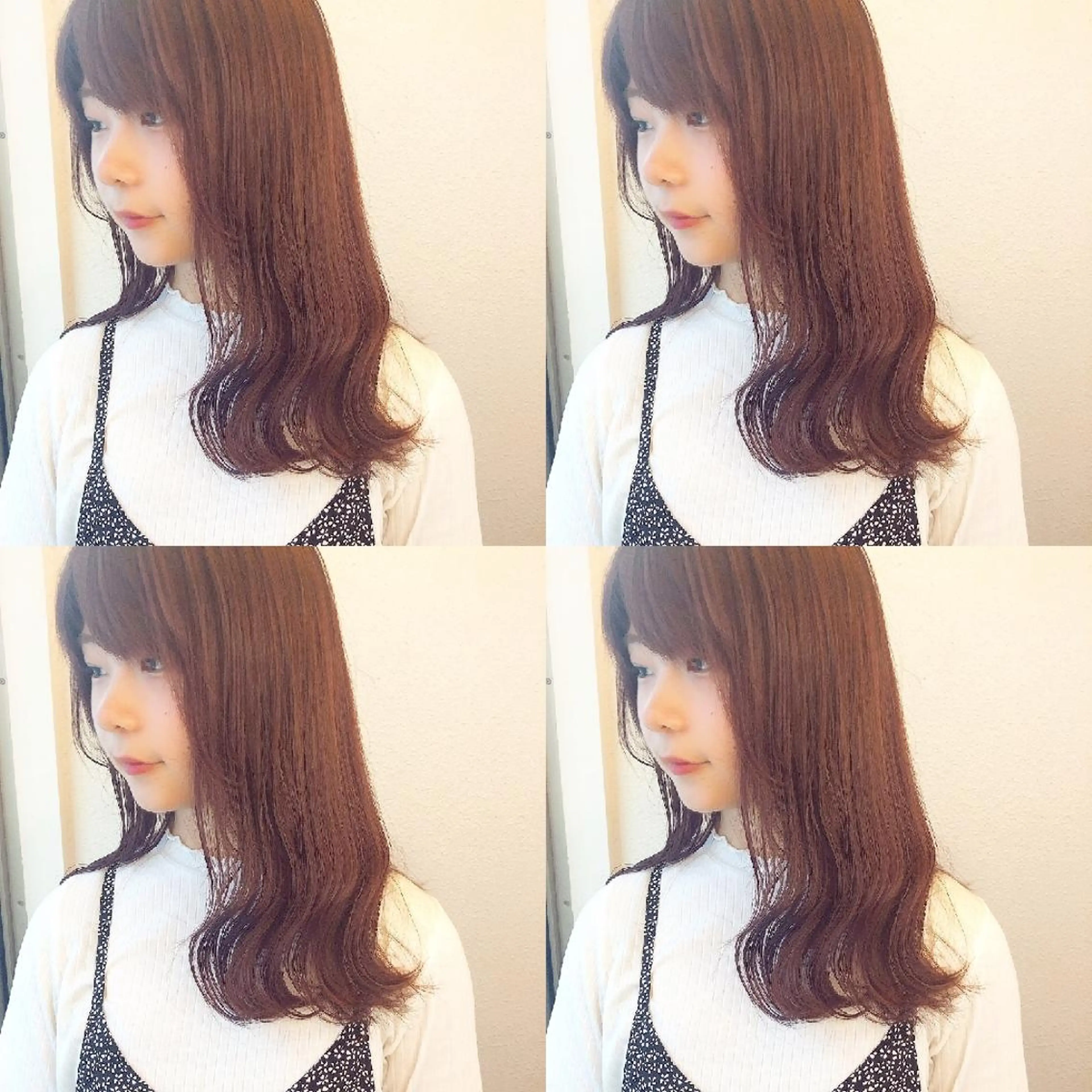 ミディアム カラー ヘアアレンジ ブリーチ ピンクカラー カット ヘアカラー トリートメント 竹内啓太 ボブのヘアスタイル