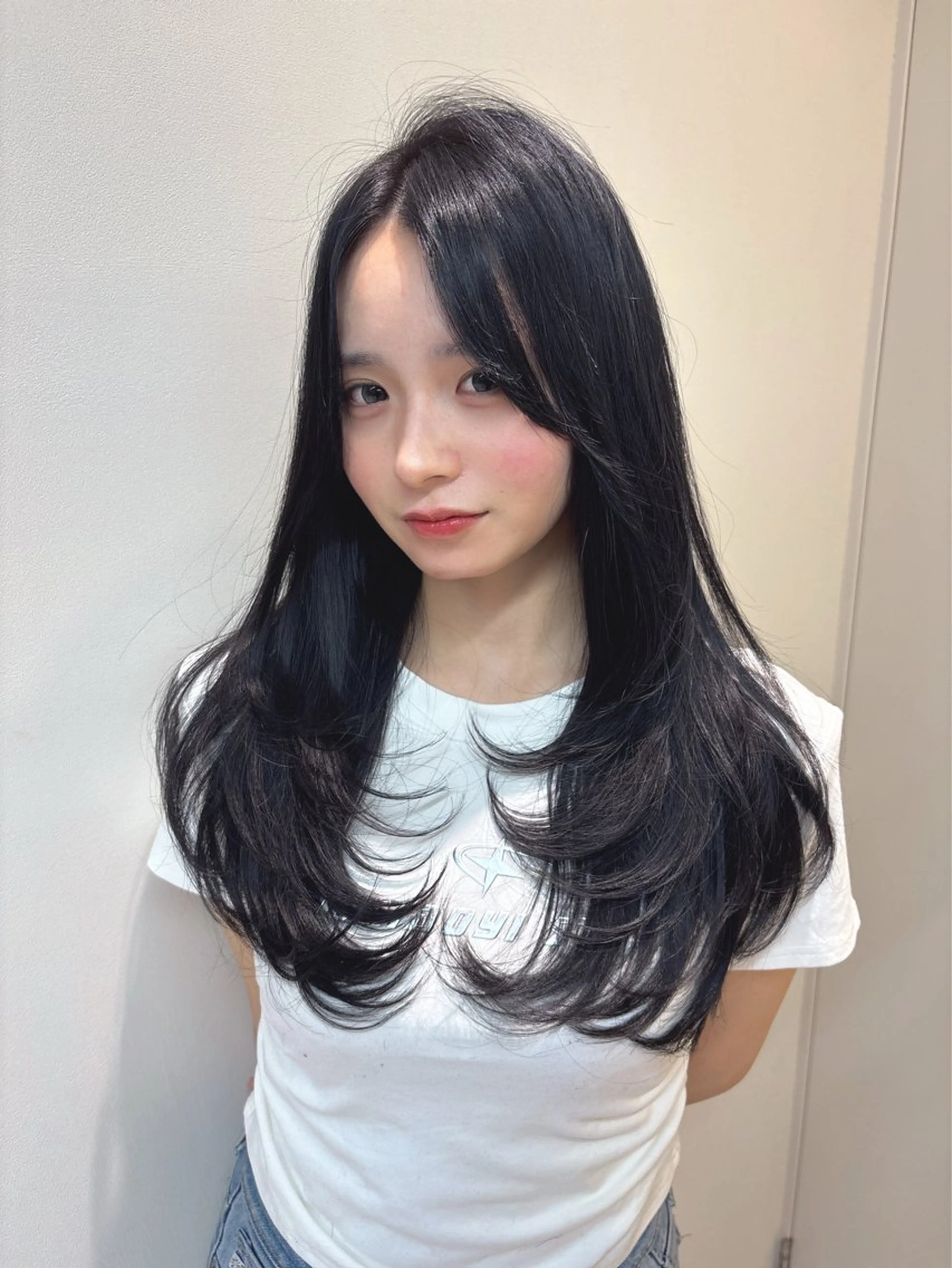ロング けいし🐬ボブ ショート艶髪カラー✨のヘアスタイル