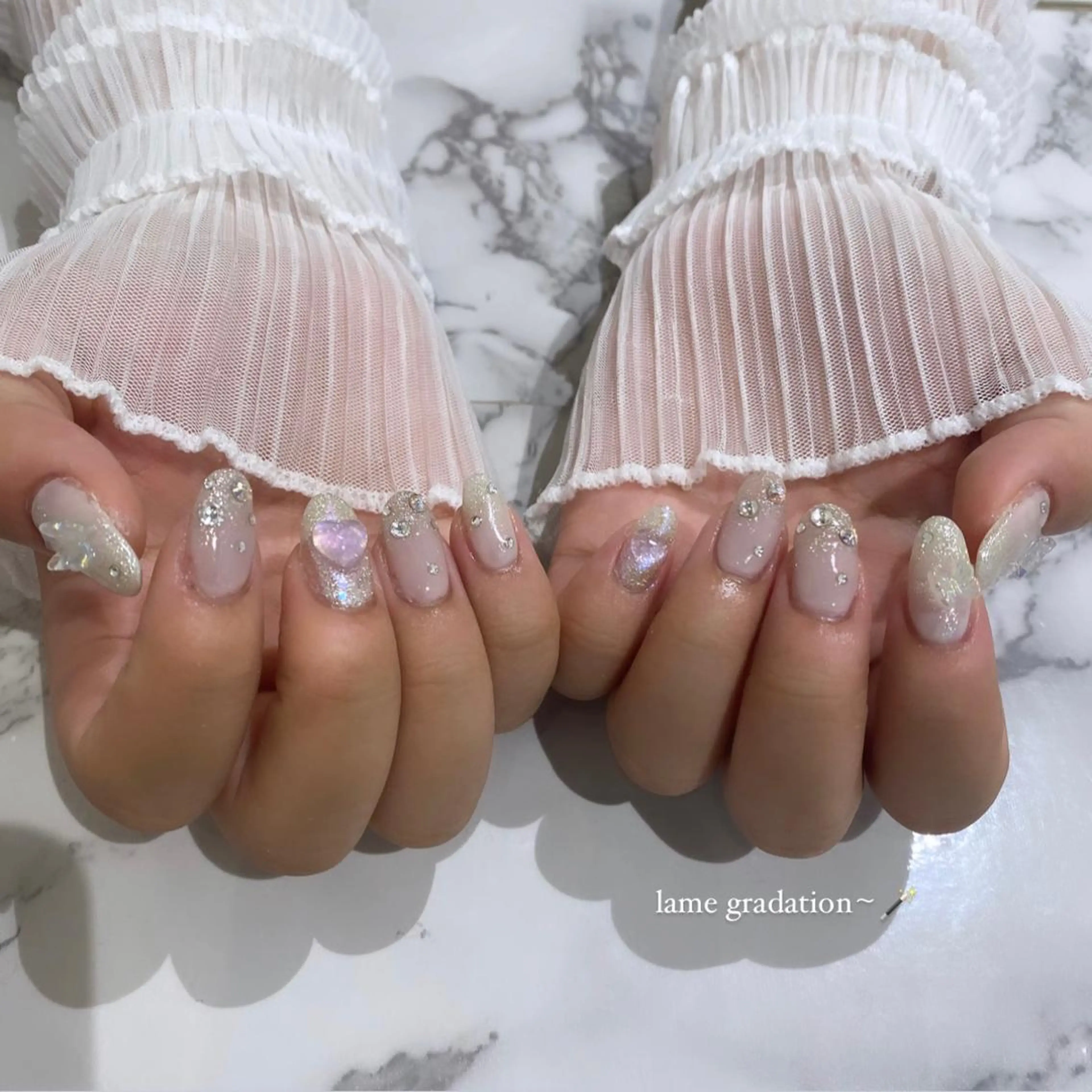ネイル アートネイル PLATINUM   DOLL【プラチナムドール】所属・ひろこ eyelist🎀のマツエク・マツパデザイン