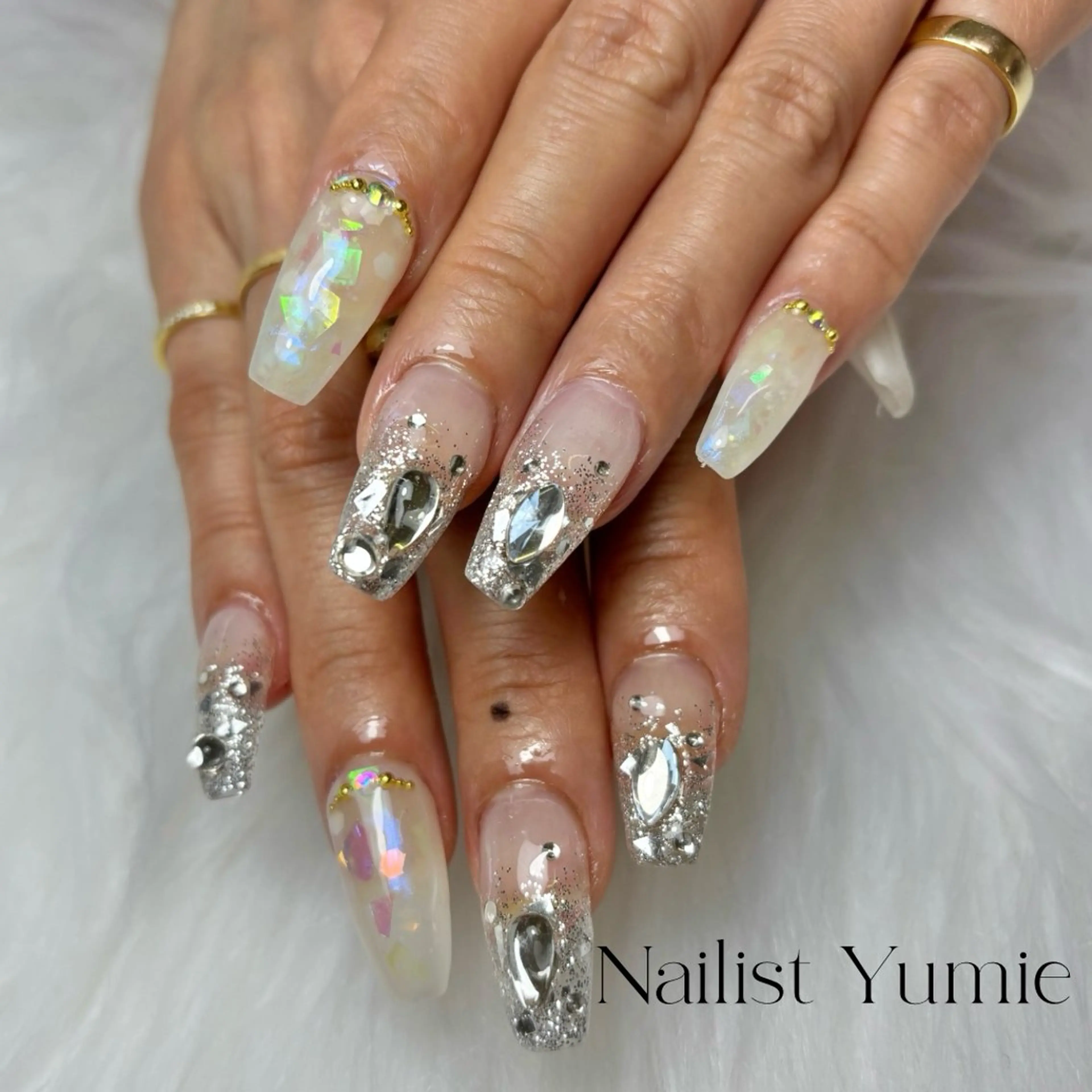 ネイル ハンドネイル Setsalon Churaku Nailist Yumie所属・【沖縄市安慶田】 🤍Yumieのネイルデザイン