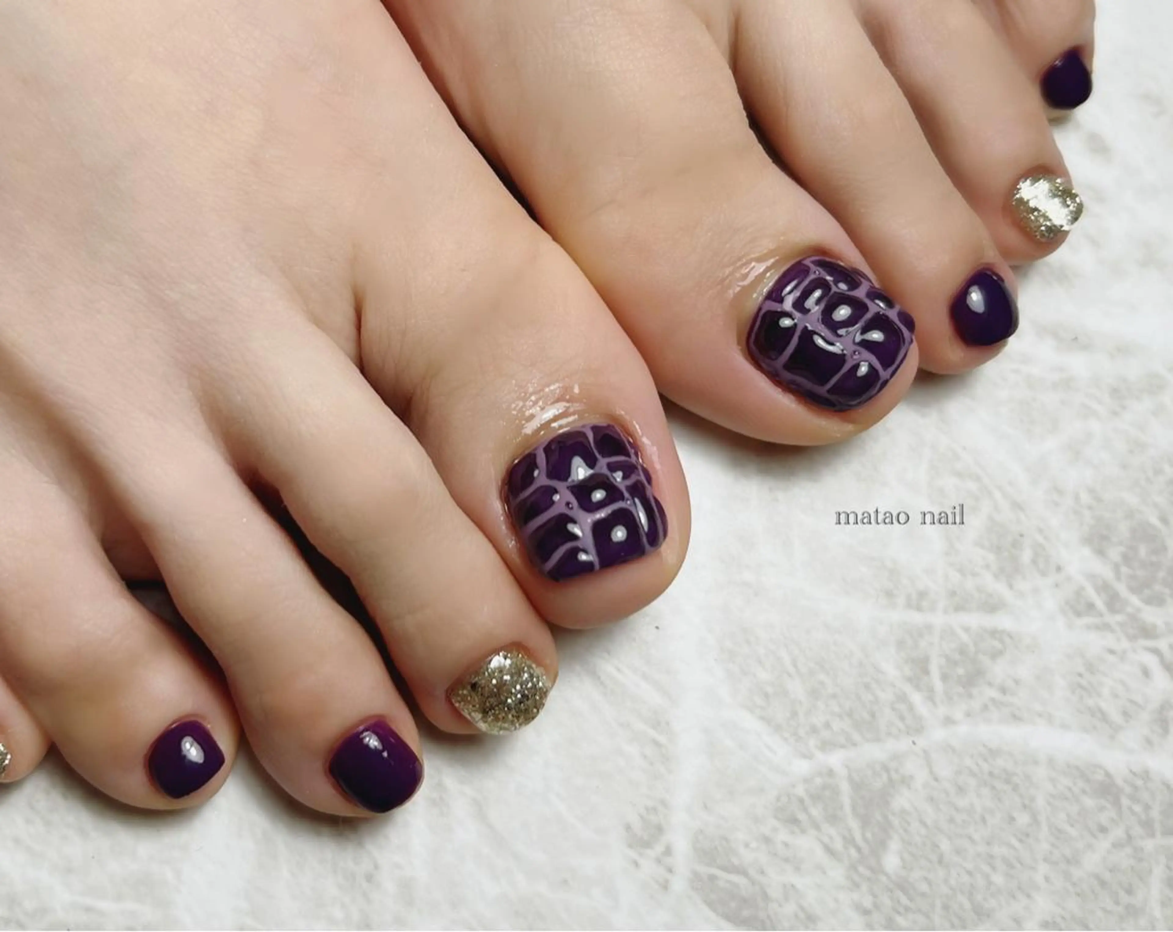 ネイル フットネイル matao nailのネイルデザイン