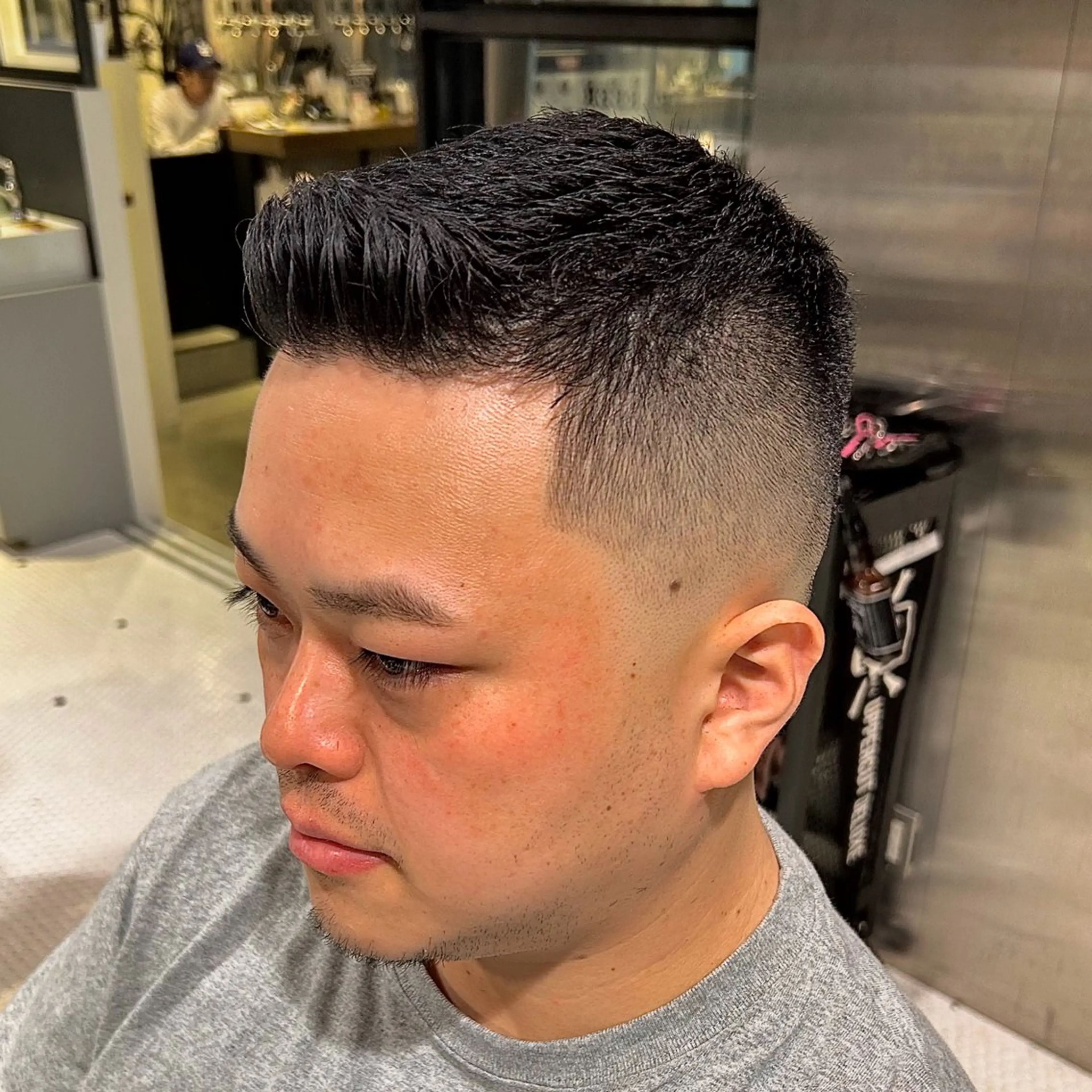 ショート メンズ フェードカット 吉祥寺駅 takumiのヘアスタイル