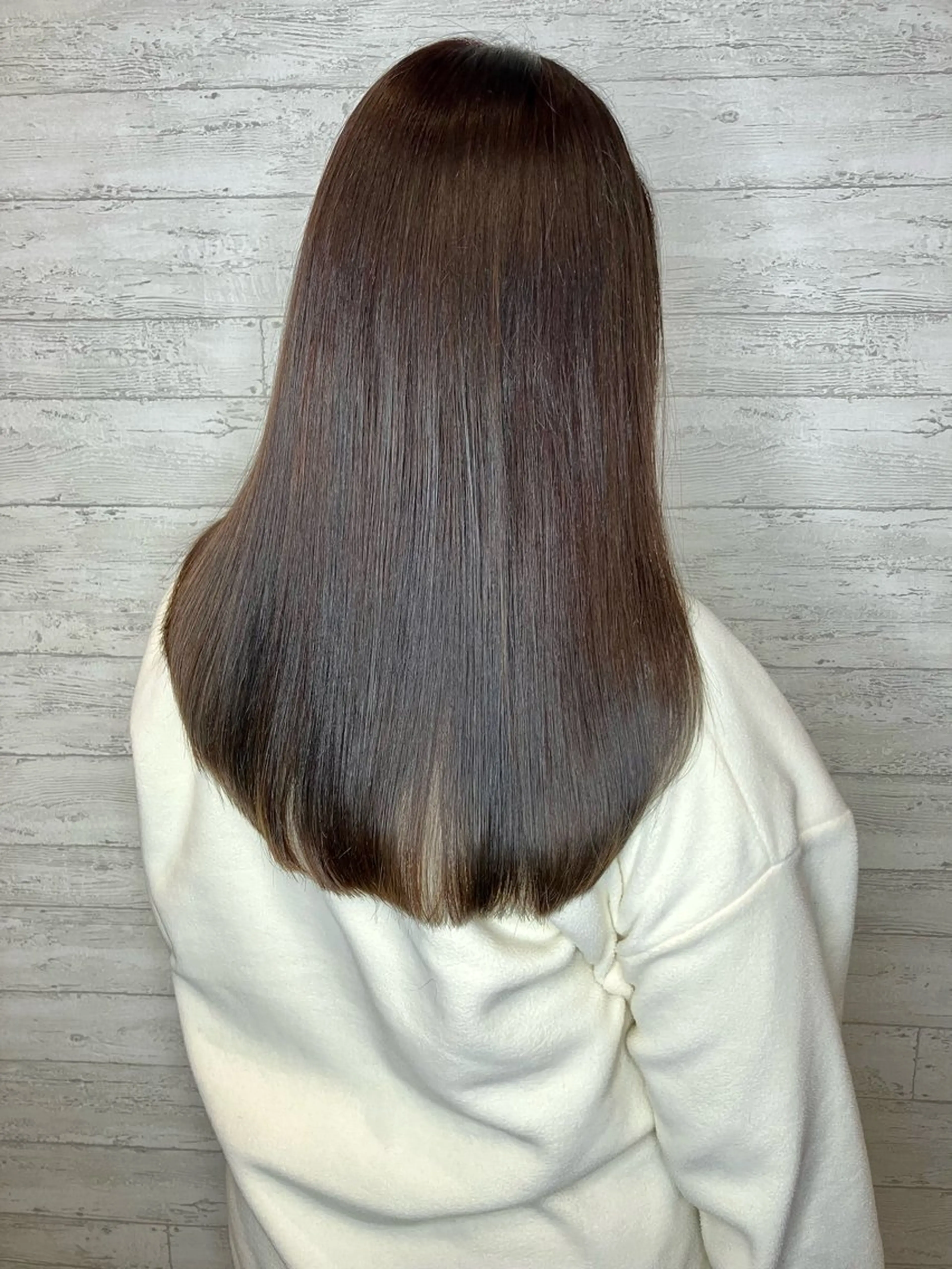 ロング カラー アッシュ 小池 穂果/ 府中のヘアスタイル