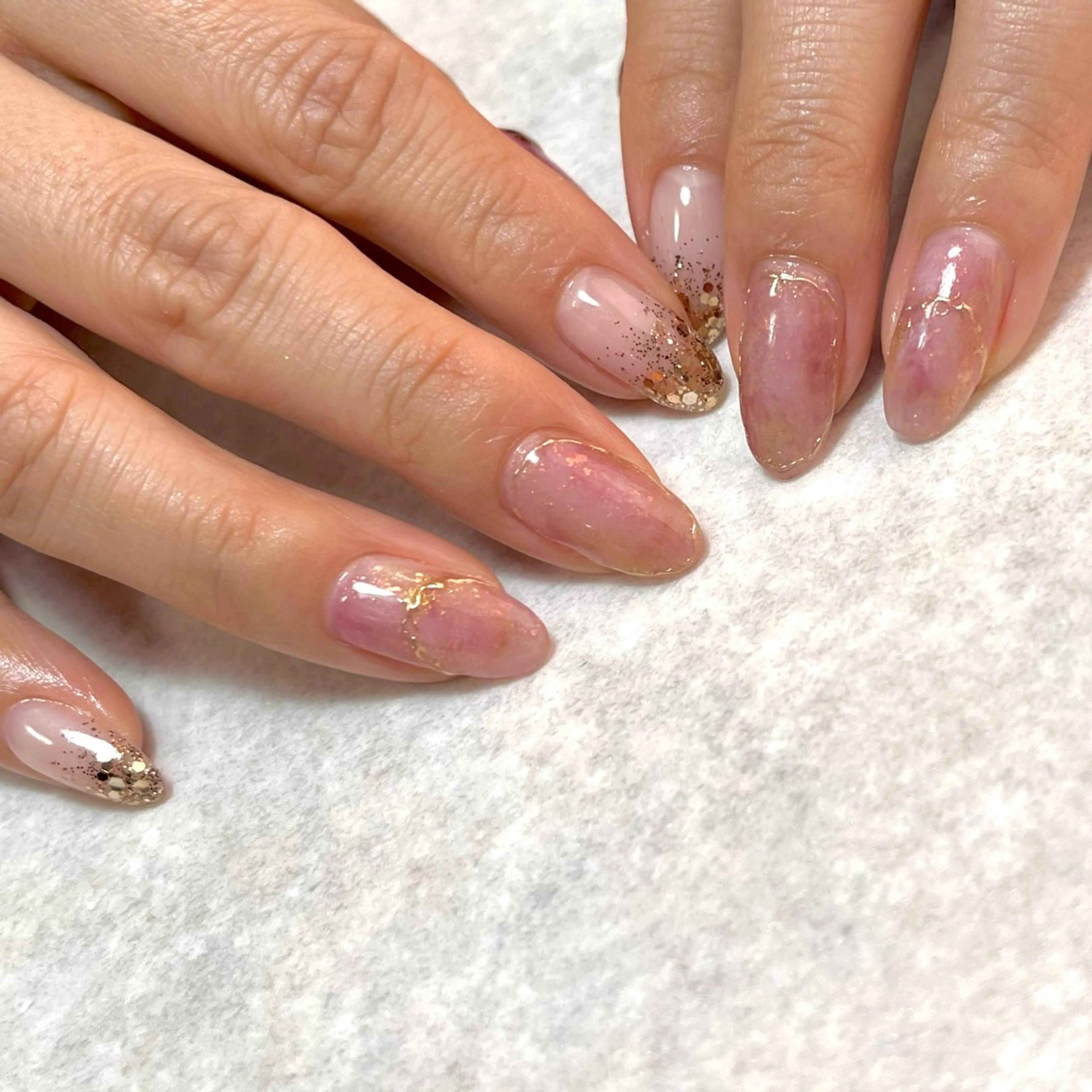 ネイル aune nail Ayakaのネイルデザイン